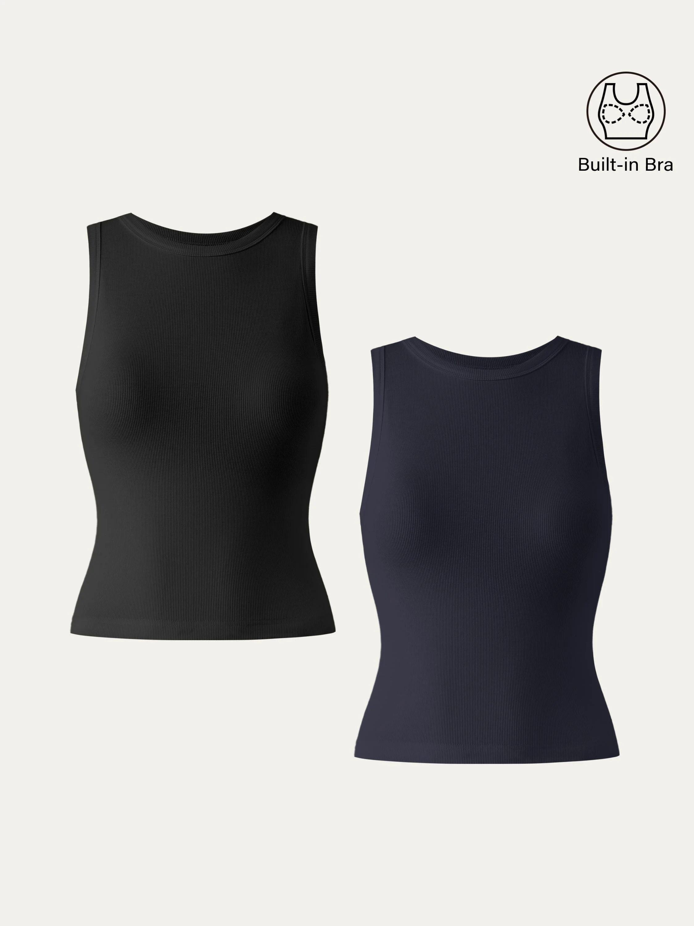 Crewneck Cotton New Airy Brami Tank Crewneck Cotton New Airy Brami Tank