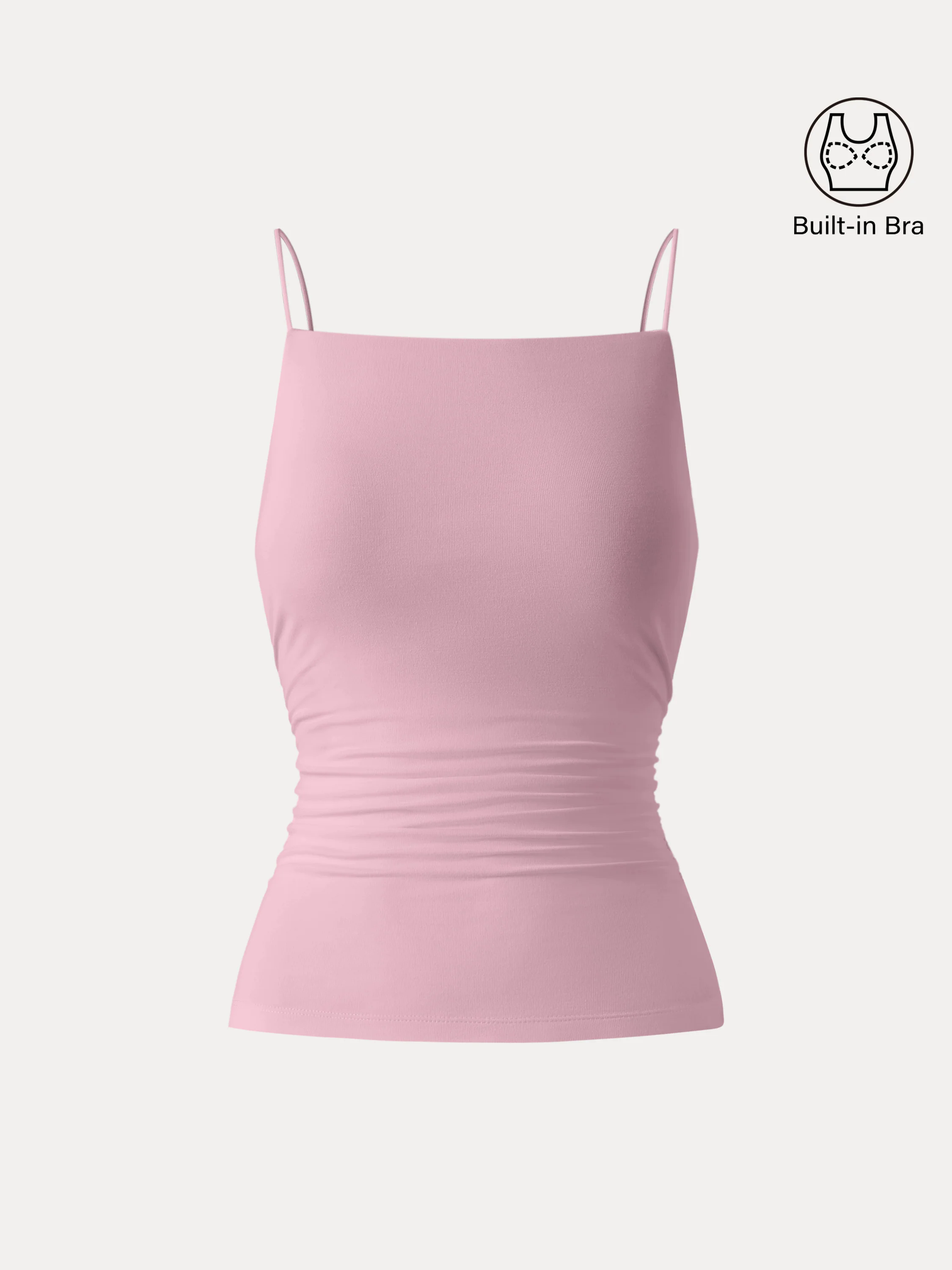 Ultrasoft Side Ruched Spaghetti Brami Ultrasoft Side Ruched Spaghetti Brami