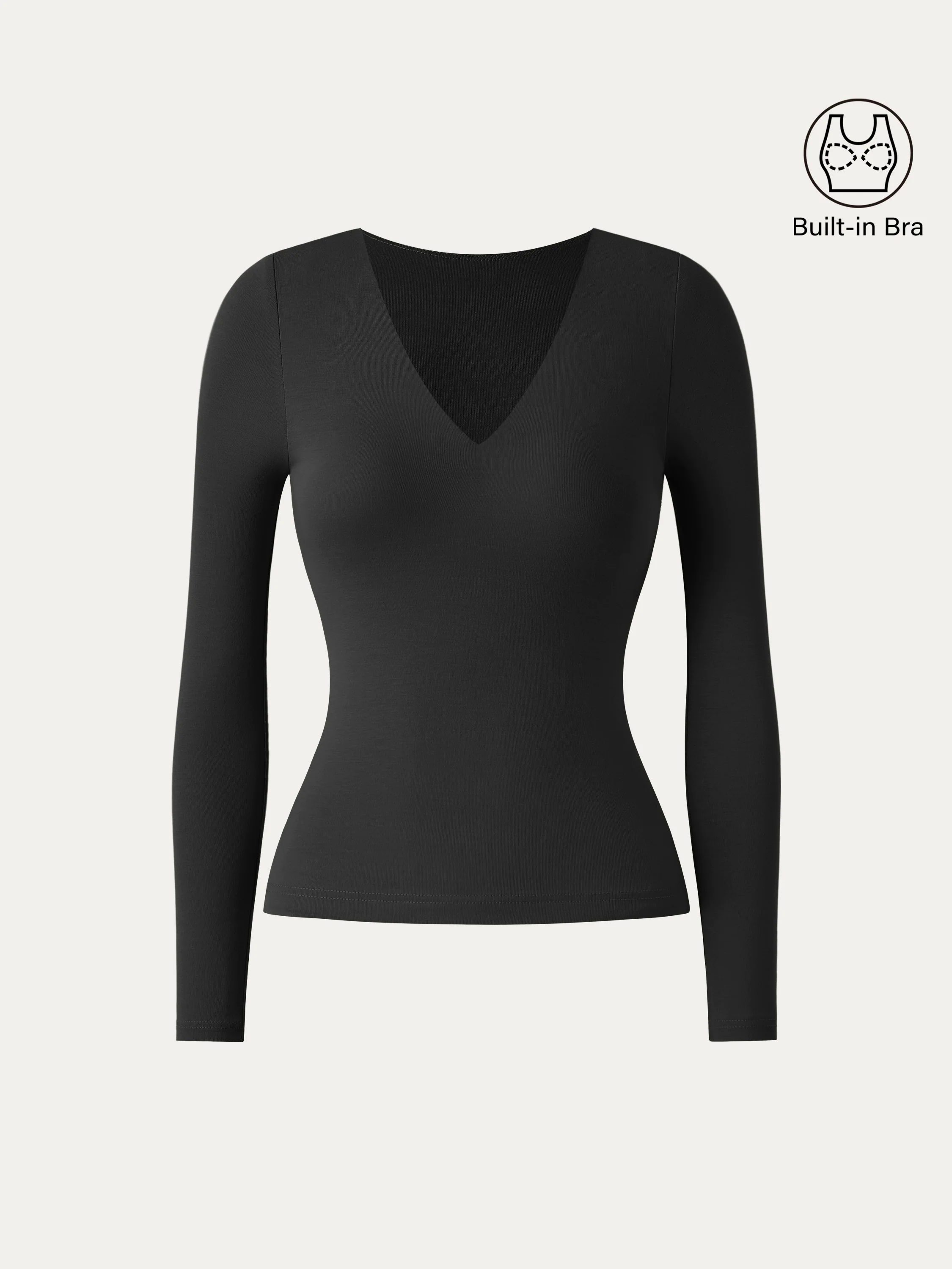 V-neck Long Sleeve New Airy Brami V-neck Long Sleeve New Airy Brami