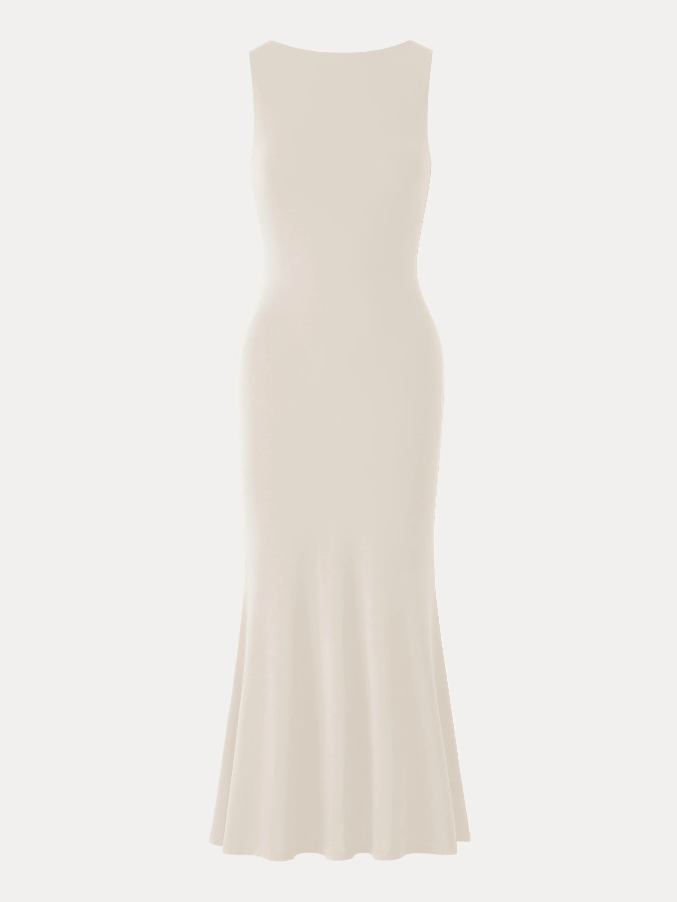 Effortless Boatneck Mermaid Maxi Dress Effortless Boatneck Mermaid Maxi Dress