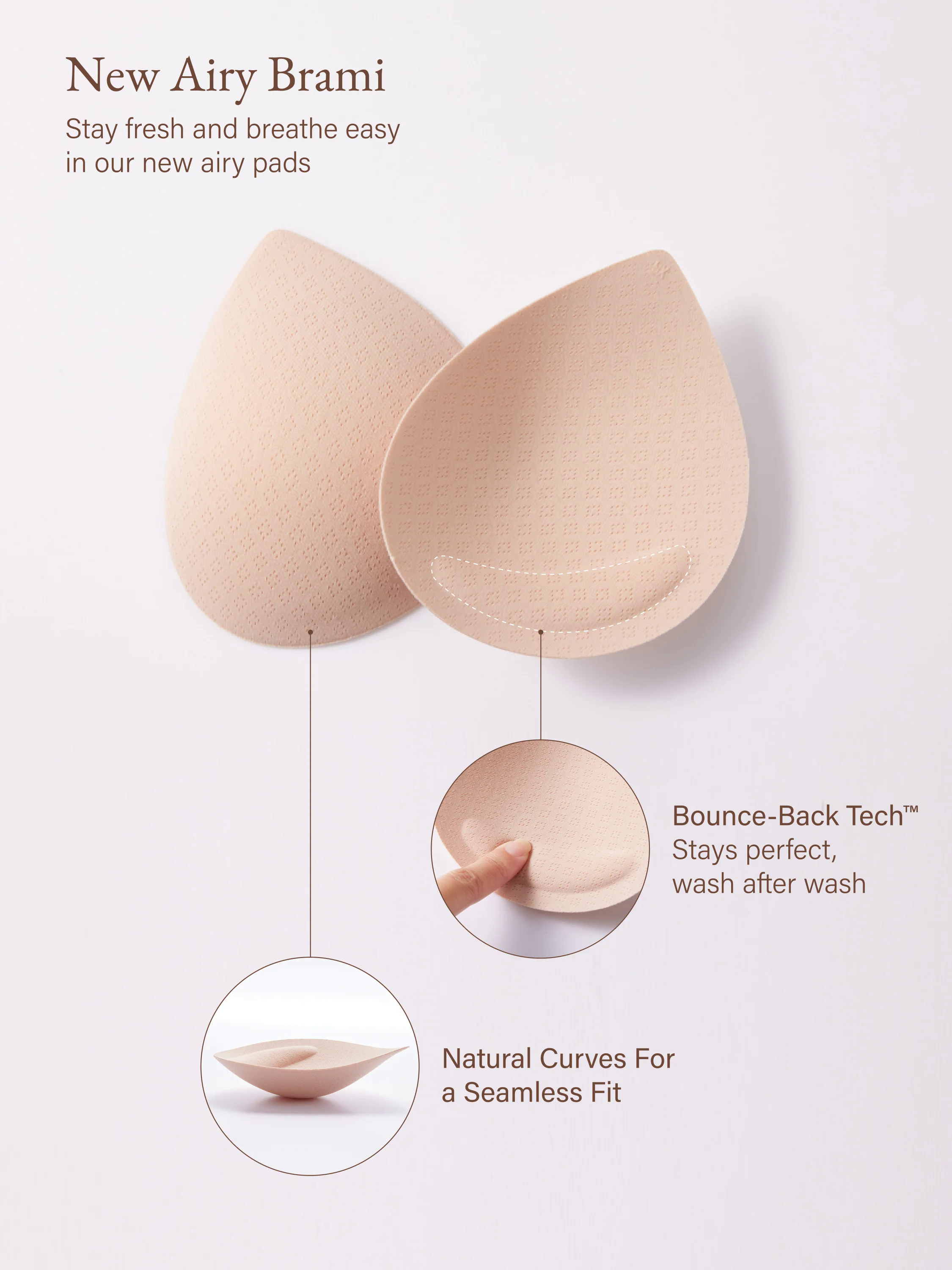 Removable Bra Pad 2Pcs Removable Bra Pad 2Pcs