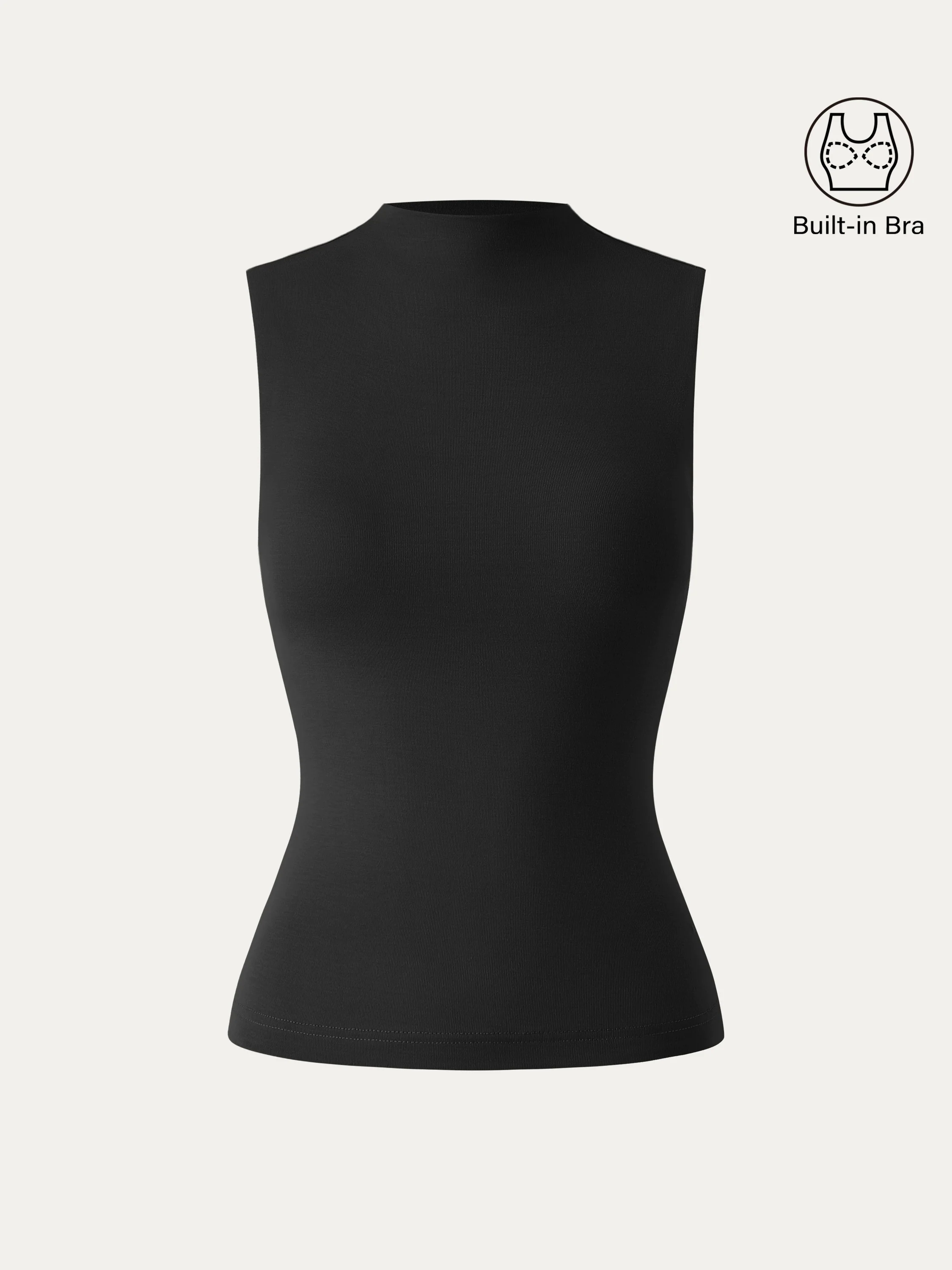 Mockneck New Airy Brami Tank