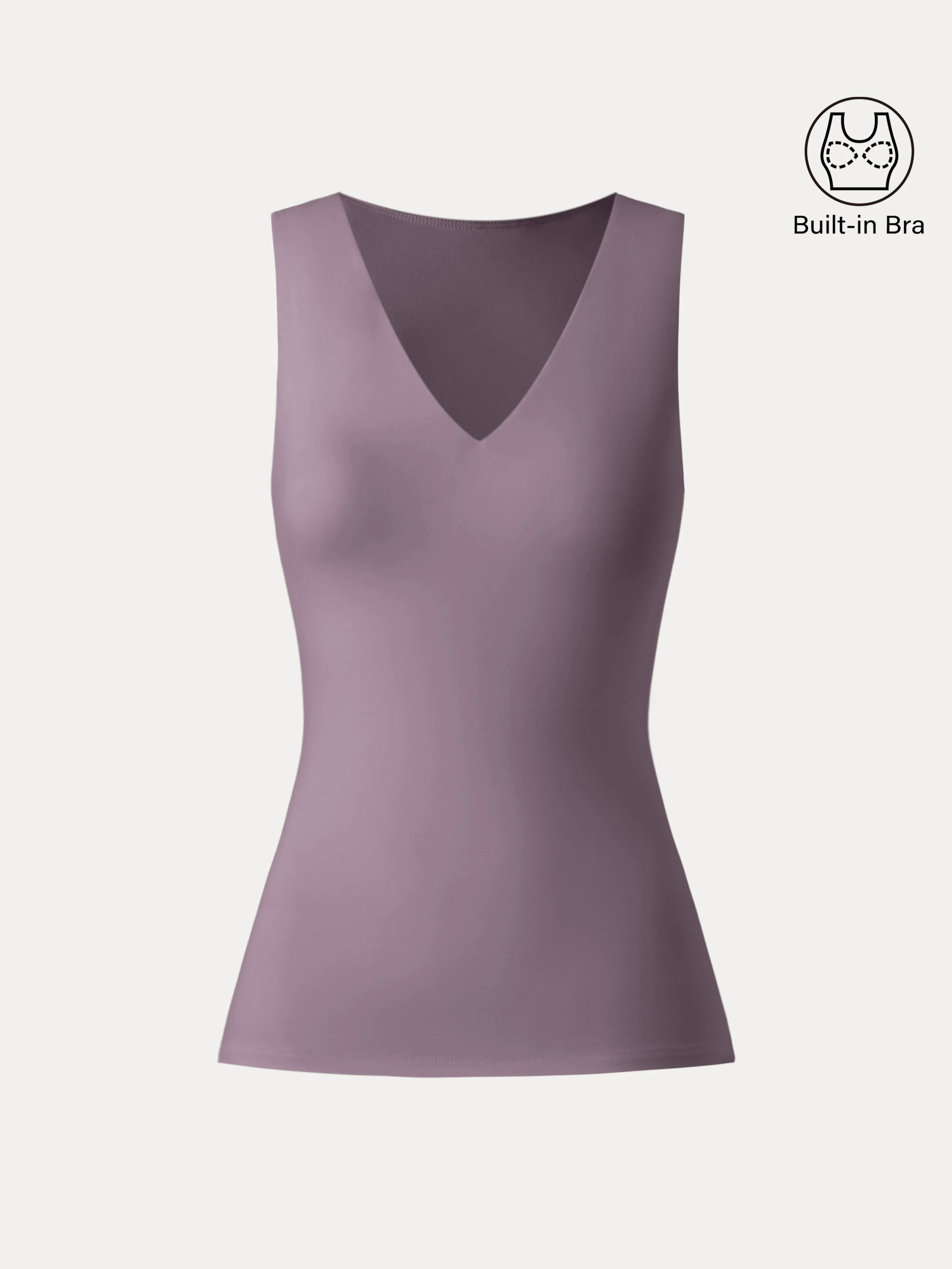 Everyday Cooling V-neck Long Brami Tank