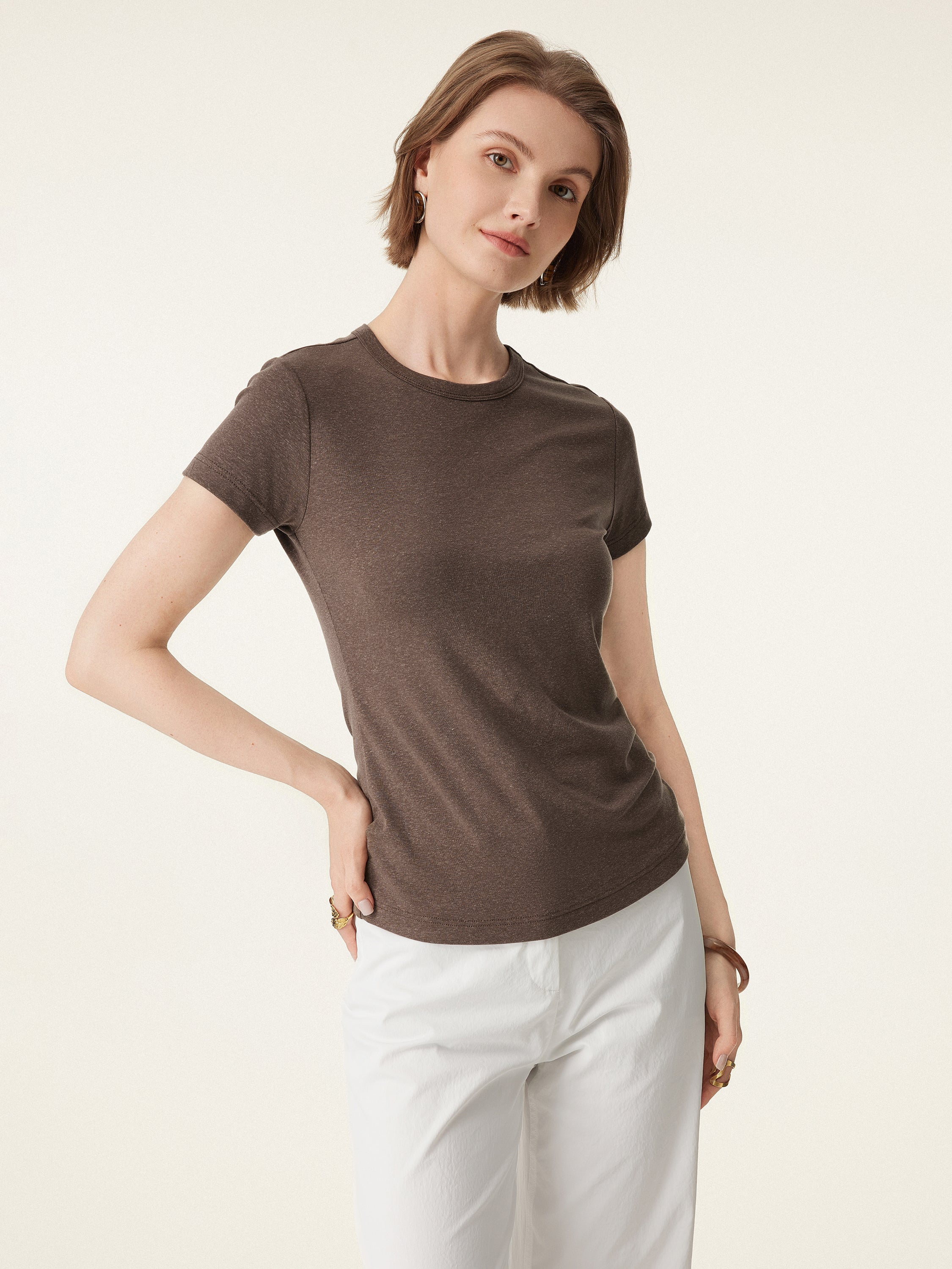 No-fail Tencel-linen Summer Tee No-fail Tencel-linen Summer Tee