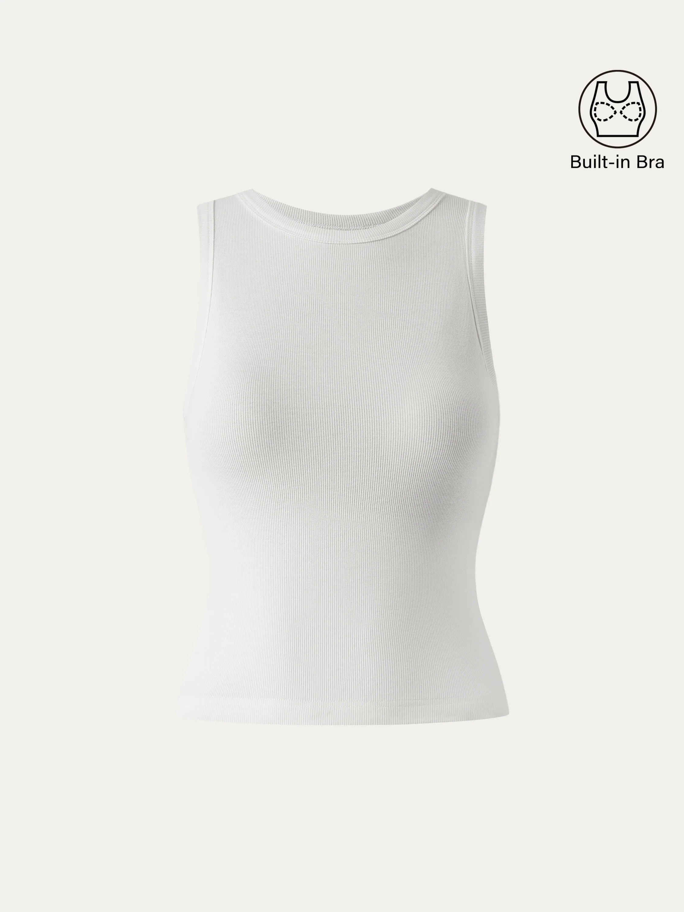 Crewneck Cotton New Airy Brami Tank Crewneck Cotton New Airy Brami Tank