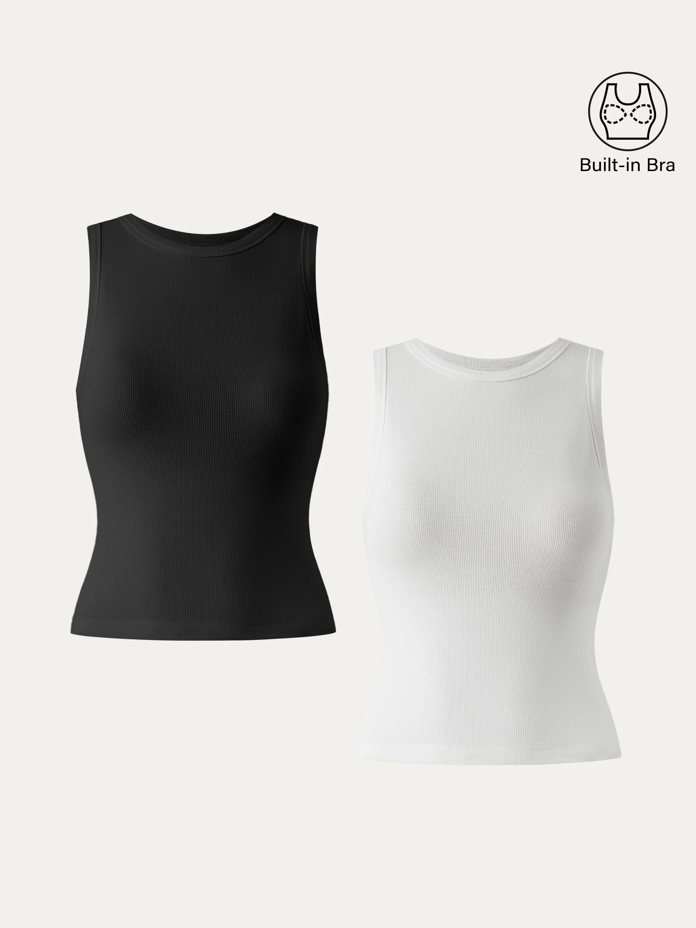 Crewneck Cotton New Airy Brami Tank Crewneck Cotton New Airy Brami Tank