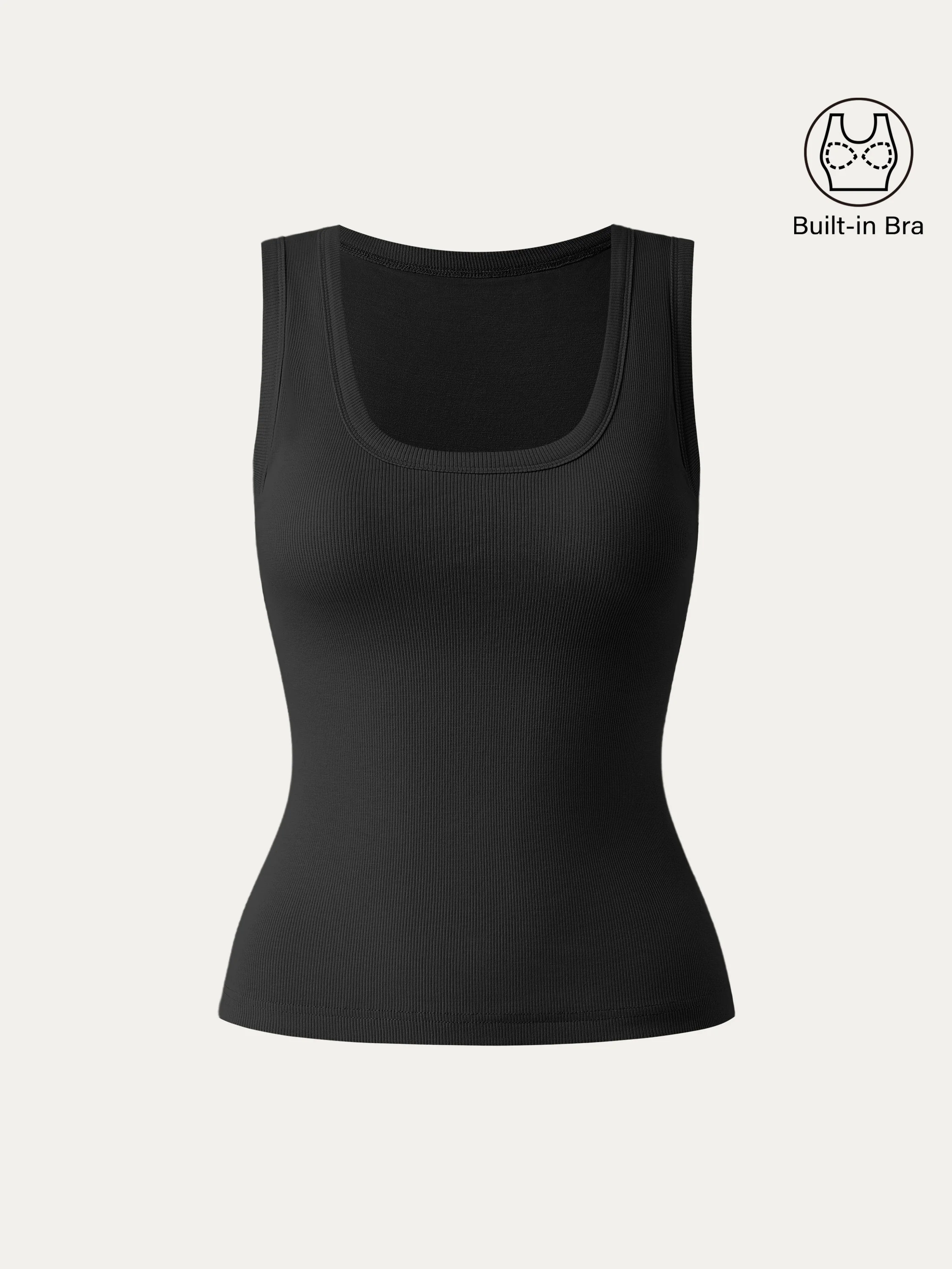 Scoop Neck Cotton New Airy Brami Tank Scoop Neck Cotton New Airy Brami Tank