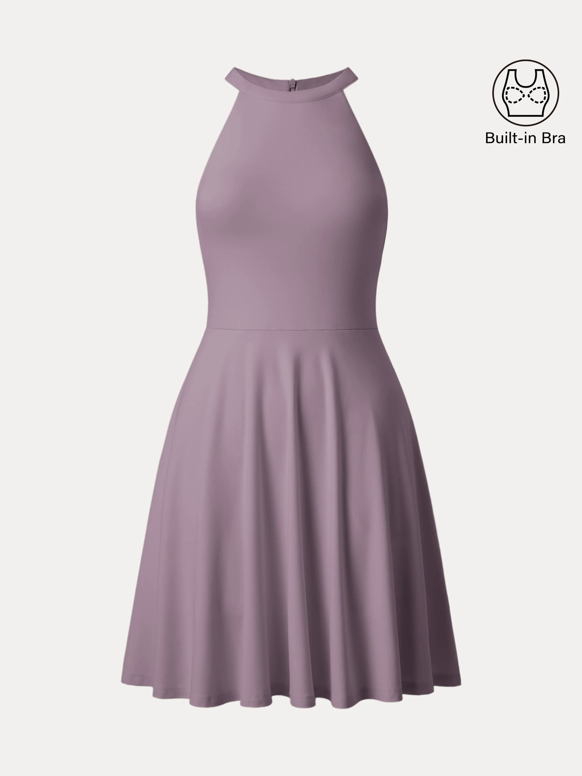 Cooling Crewneck A-line Mini Brami Dress Cooling Crewneck A-line Mini Brami Dress