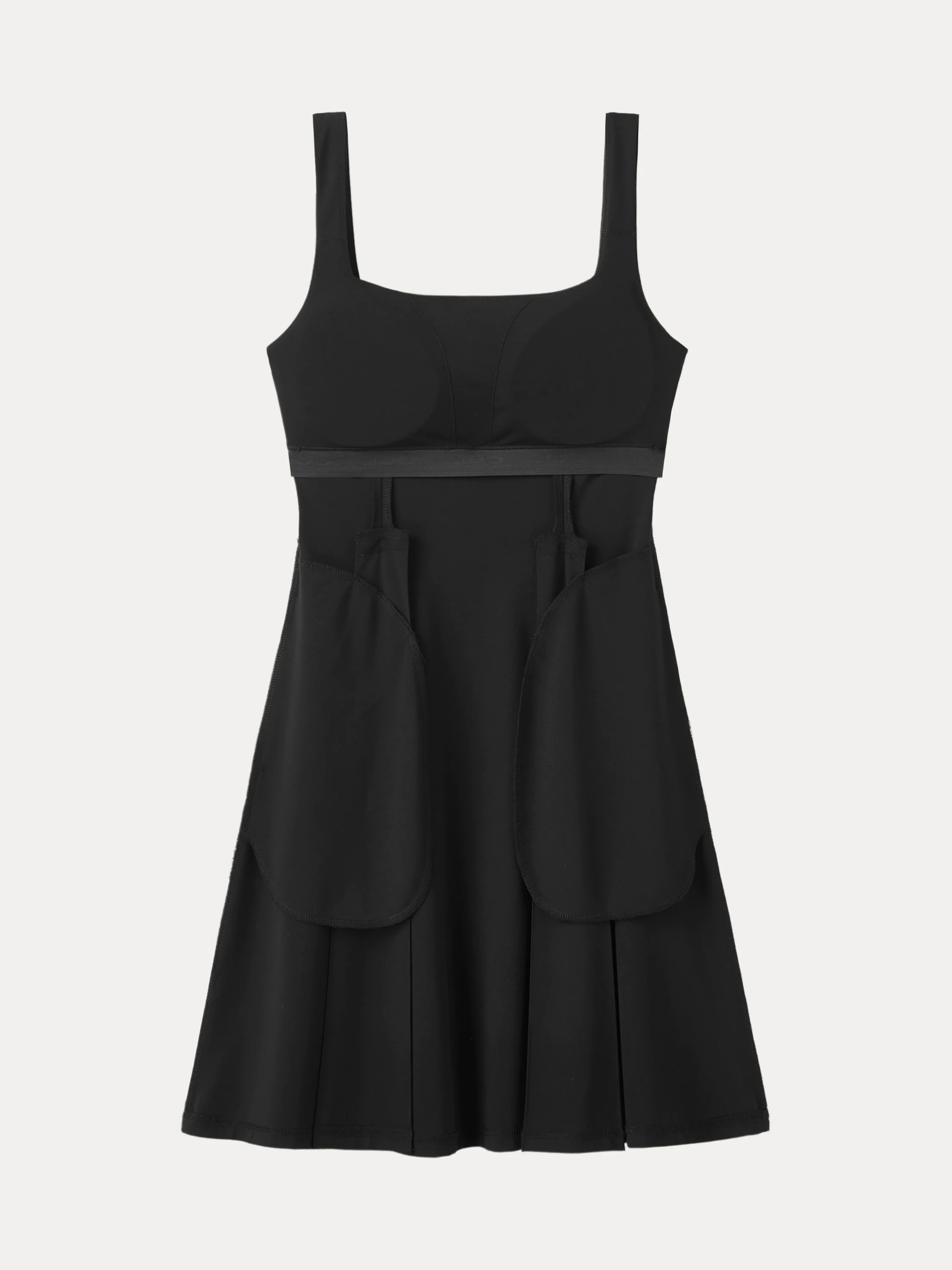 Square Neck Fit-and-flare Mini Brami Dress Square Neck Fit-and-flare Mini Brami Dress