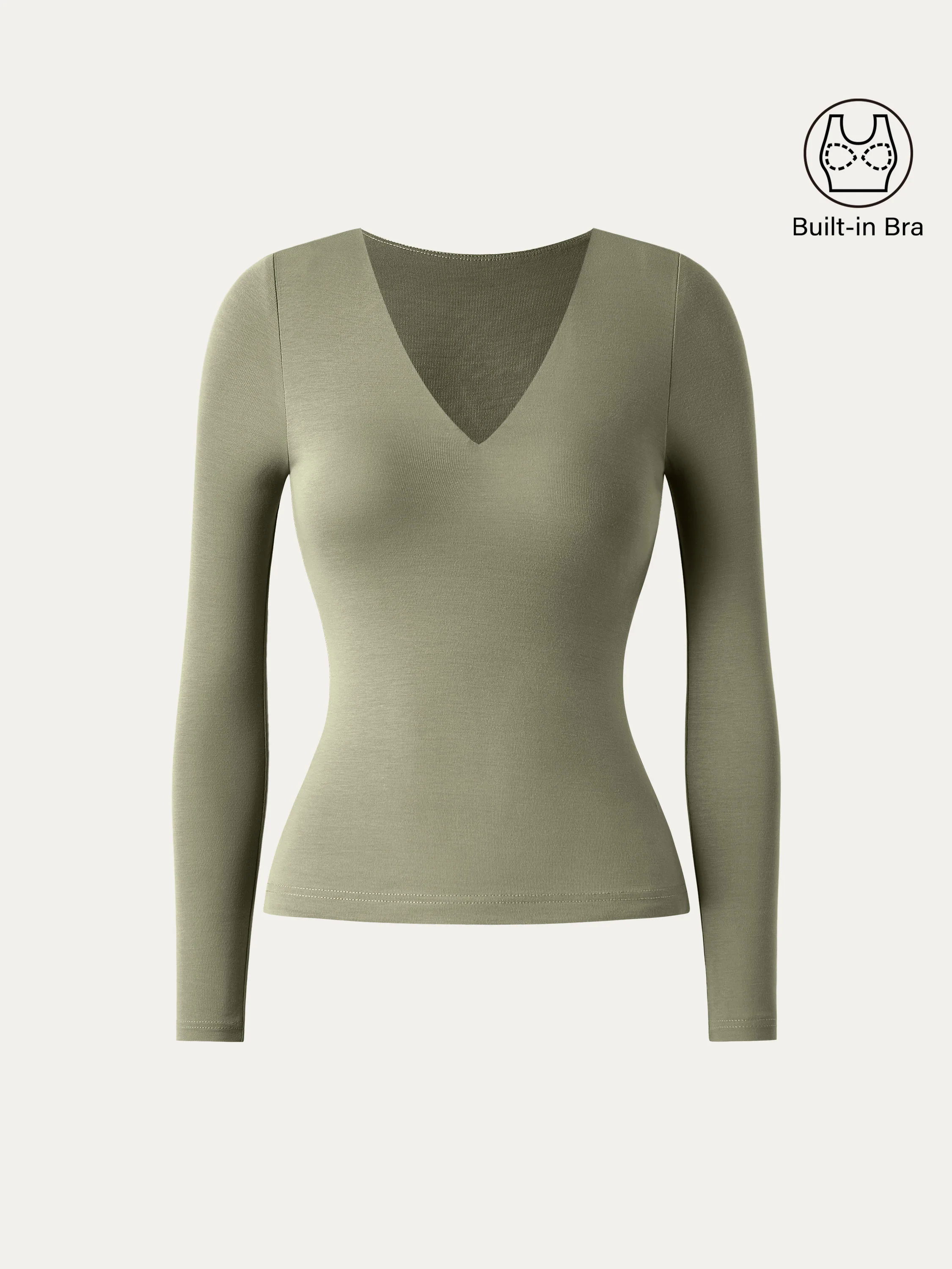 V-neck Long Sleeve New Airy Brami V-neck Long Sleeve New Airy Brami