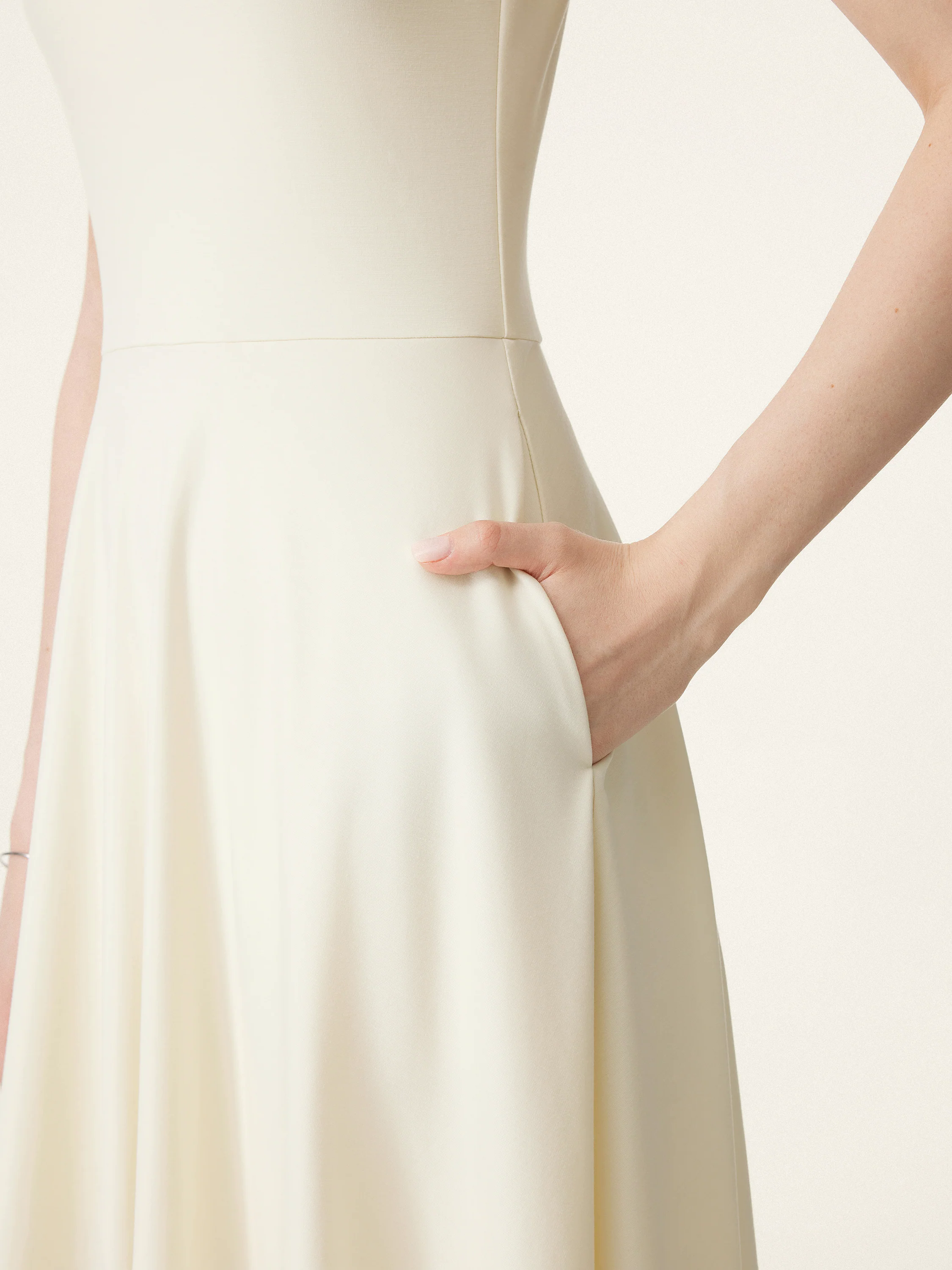 Cooling Crewneck A-line Mini Brami Dress