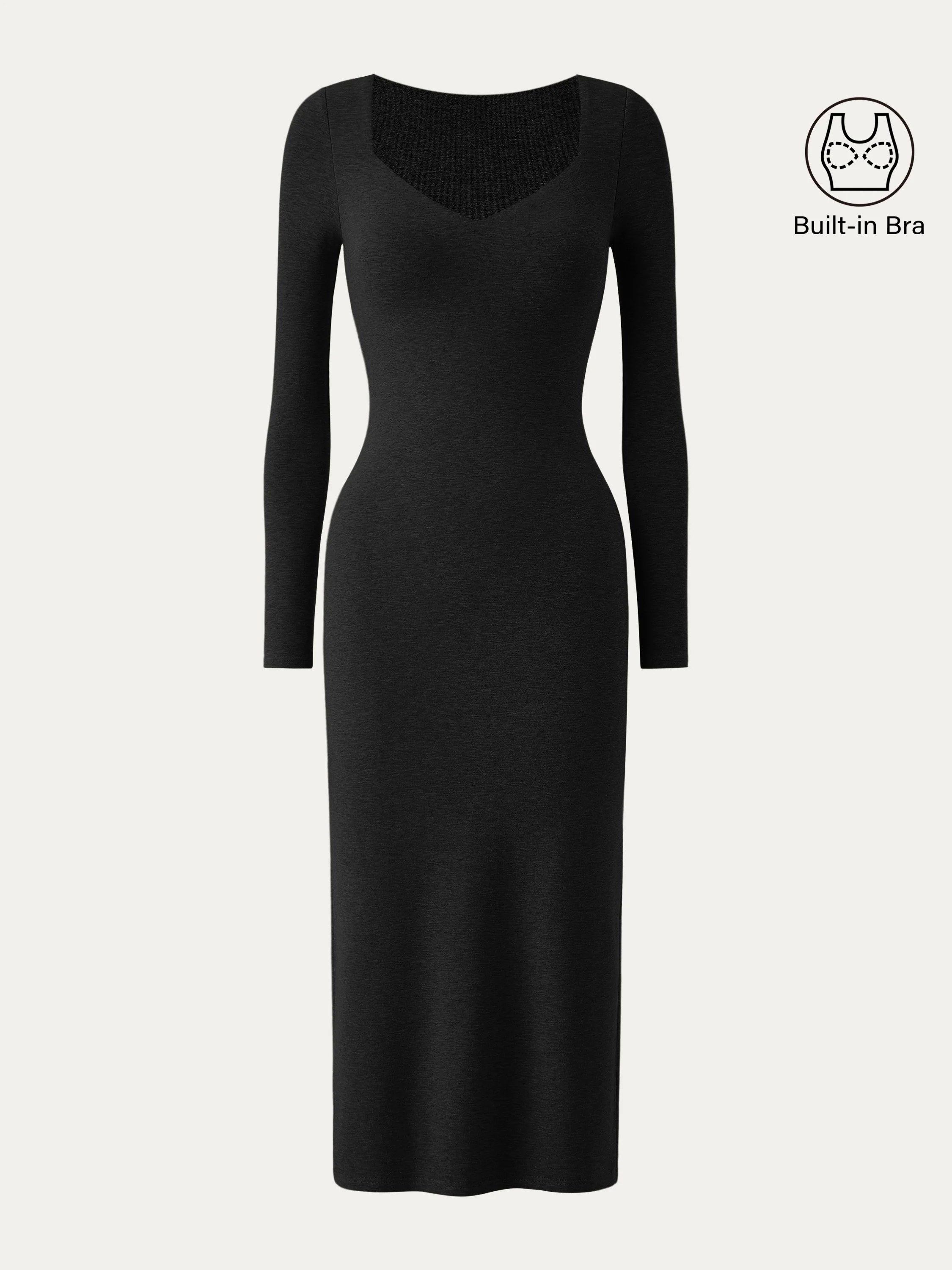 Sweetheart Neckline Midi Brami Dress Sweetheart Neckline Midi Brami Dress