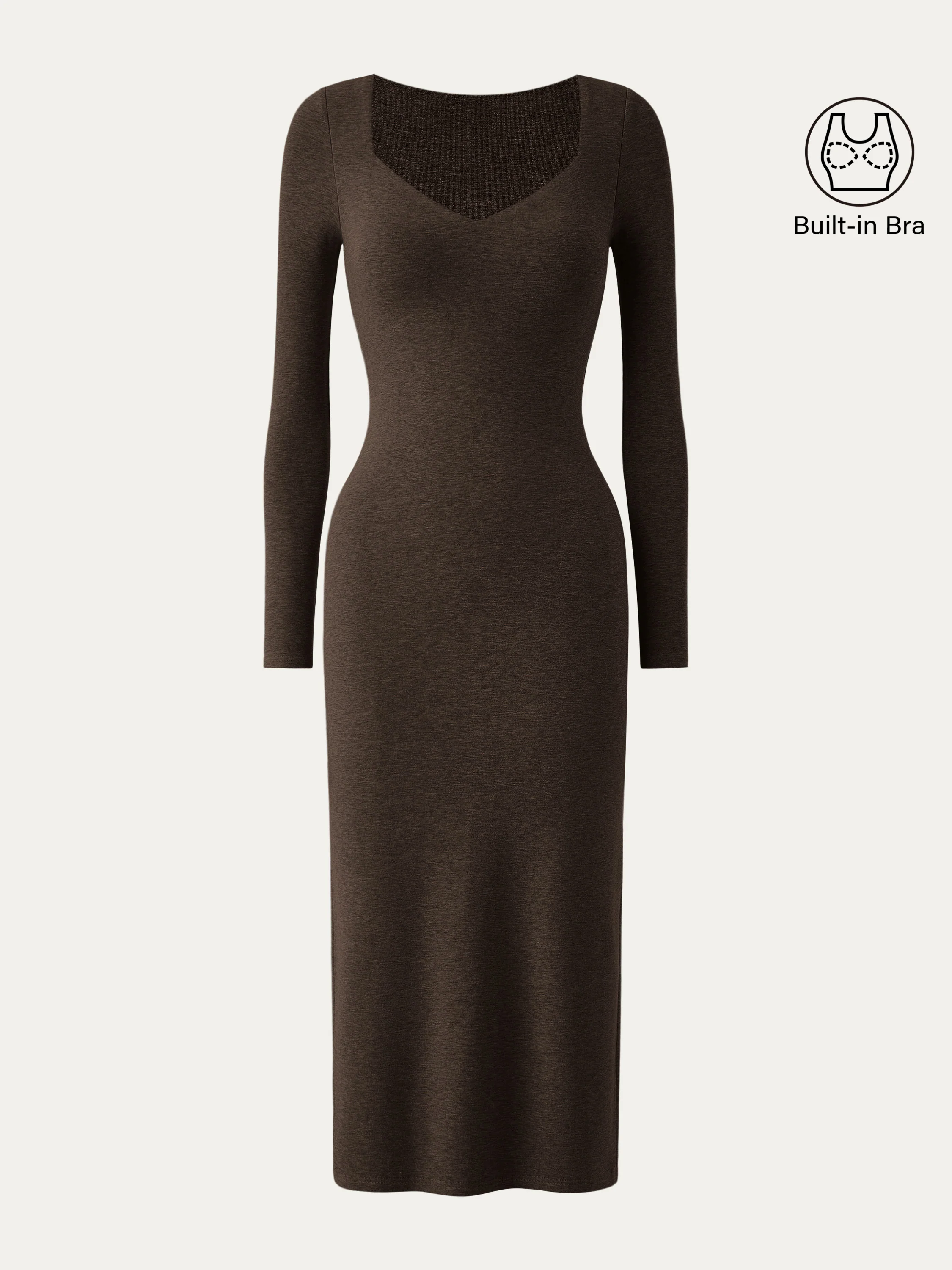 Sweetheart Neckline Midi Brami Dress Sweetheart Neckline Midi Brami Dress