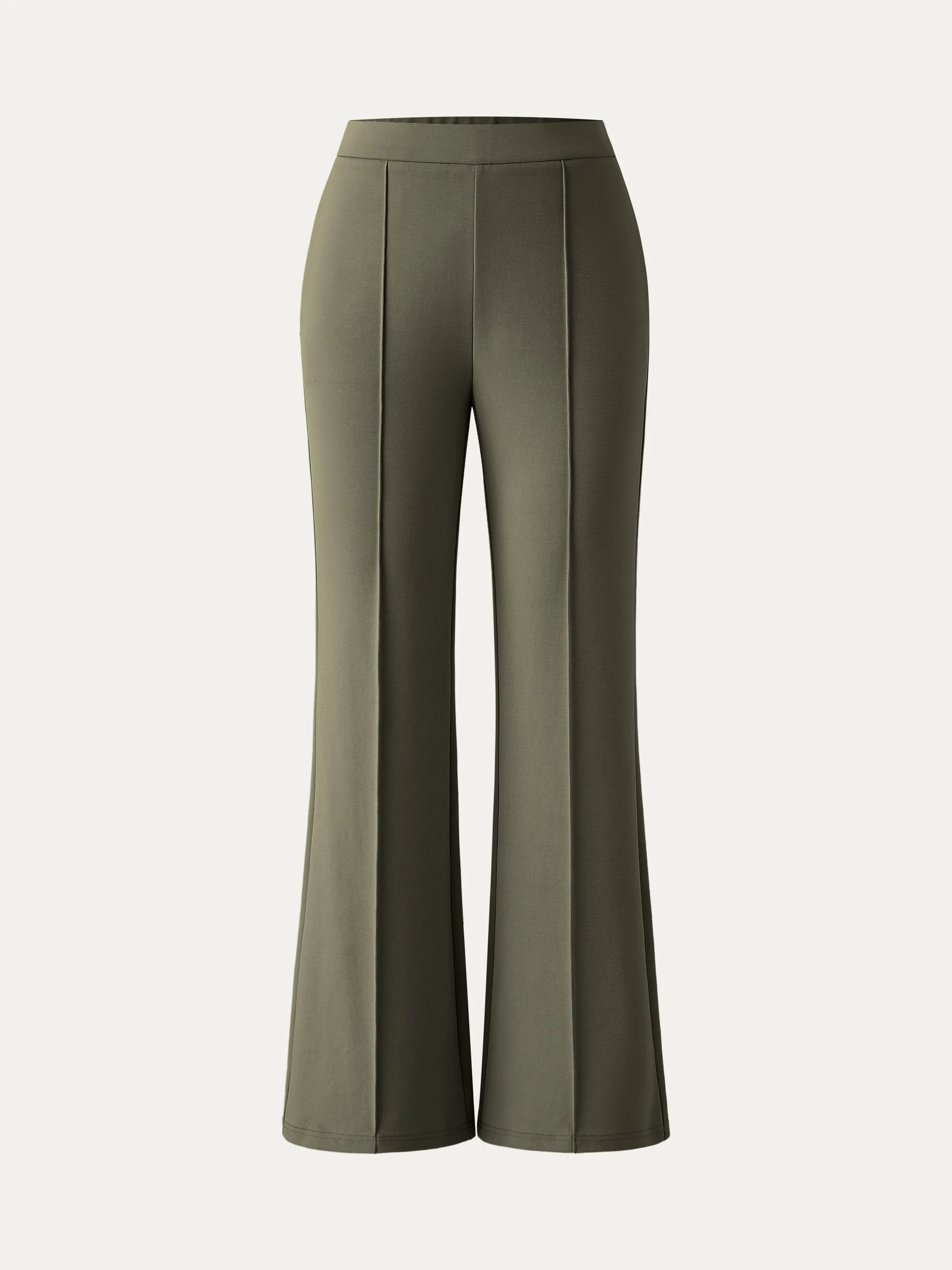 Mid Rise Pull-on Flare Pant