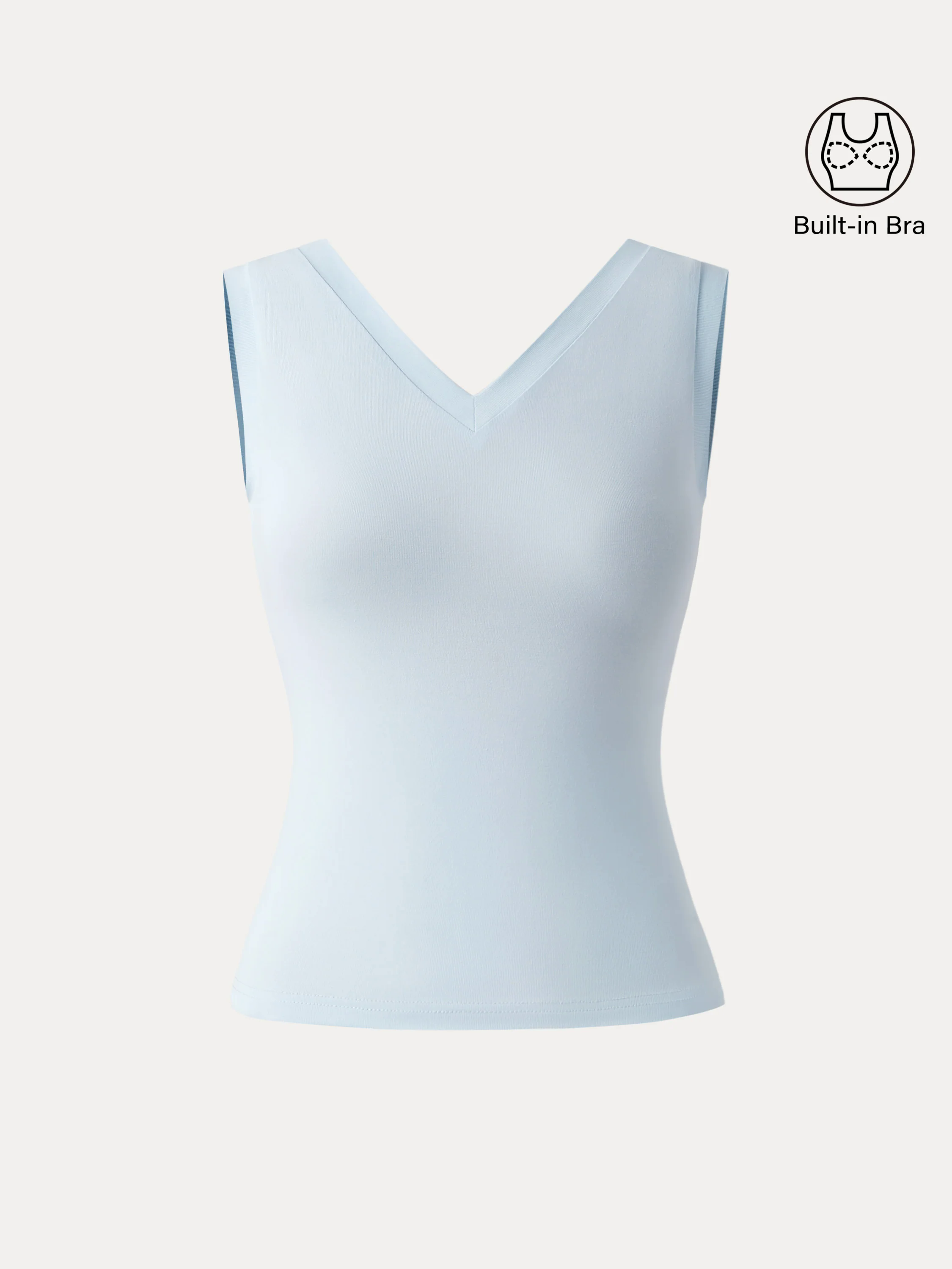 Double V-Neck Low Back Brami Tank Double V-Neck Low Back Brami Tank