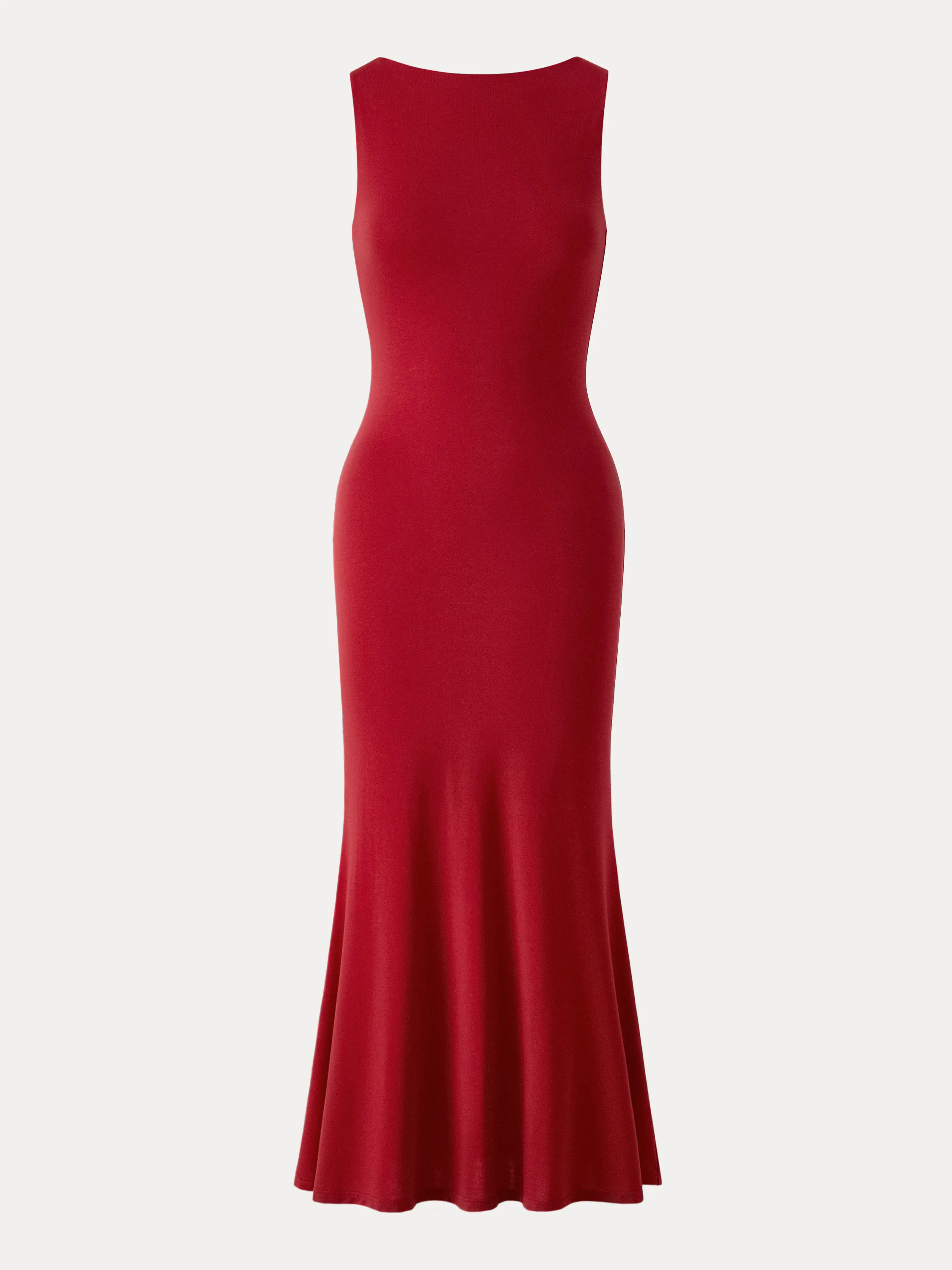 Effortless Boatneck Mermaid Maxi Dress Effortless Boatneck Mermaid Maxi Dress