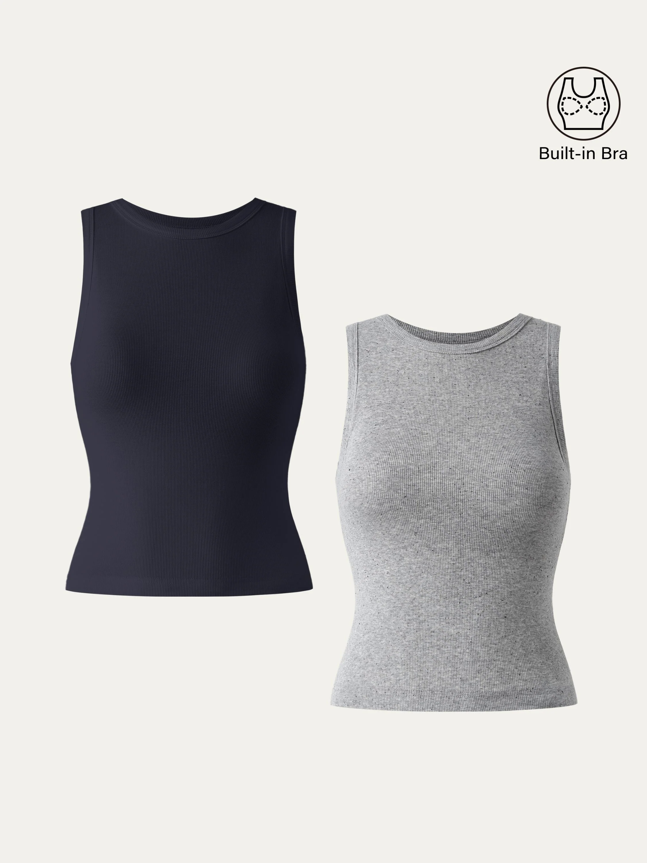 Crewneck Cotton New Airy Brami Tank Crewneck Cotton New Airy Brami Tank