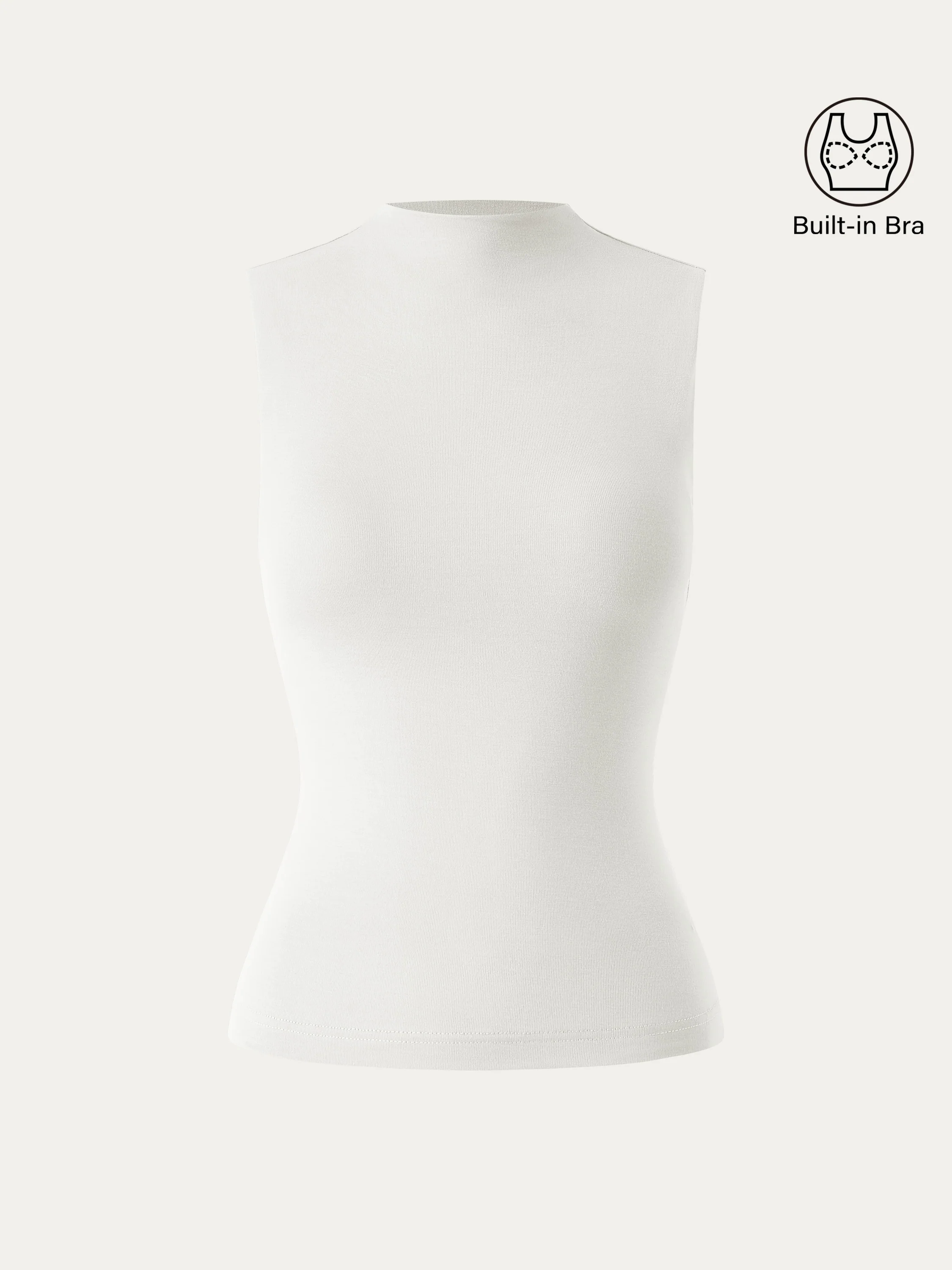 Mockneck New Airy Brami Tank