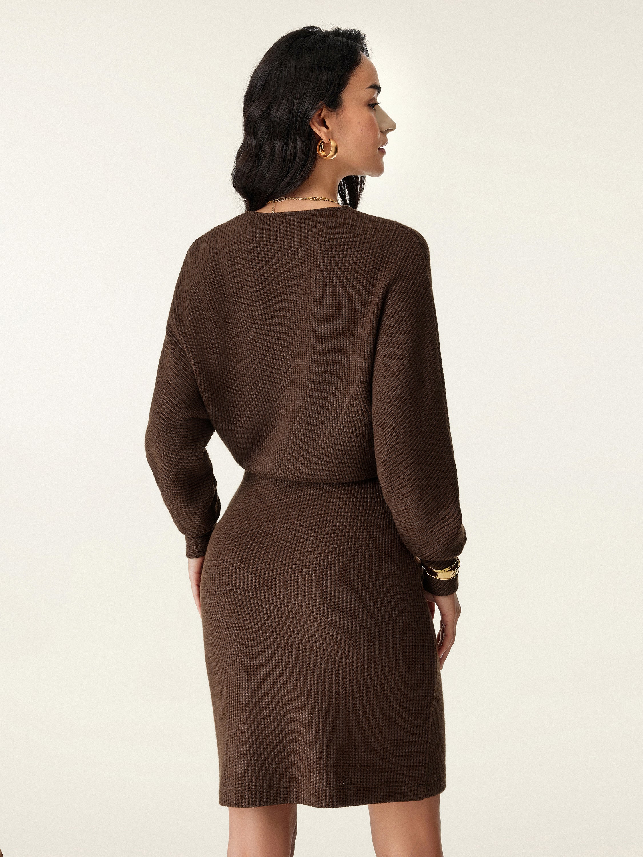 Surplice Batwing Dress Surplice Batwing Dress