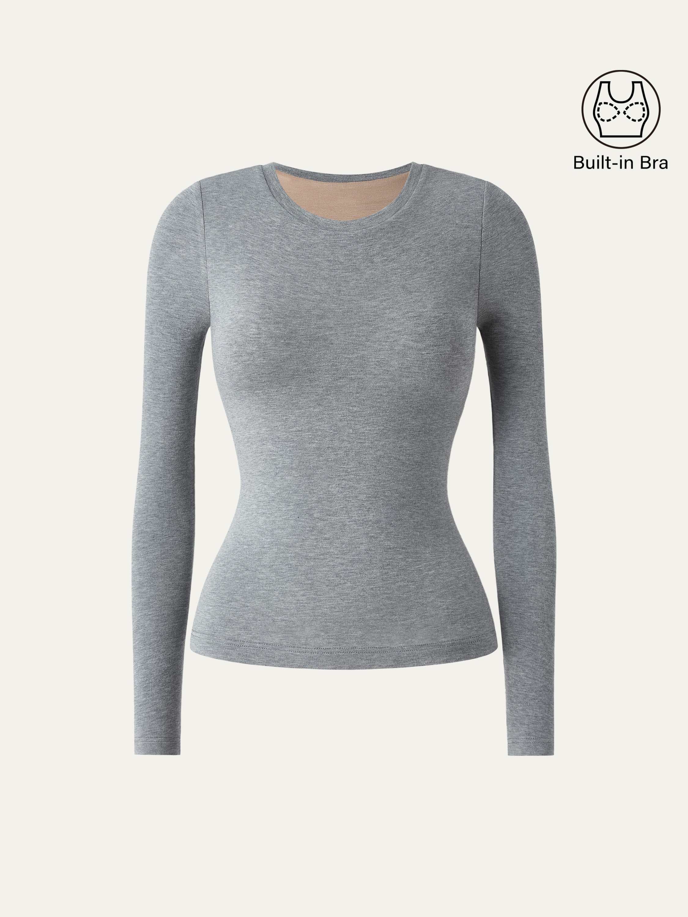 Crewneck Long Sleeve New Airy Brami Crewneck Long Sleeve New Airy Brami