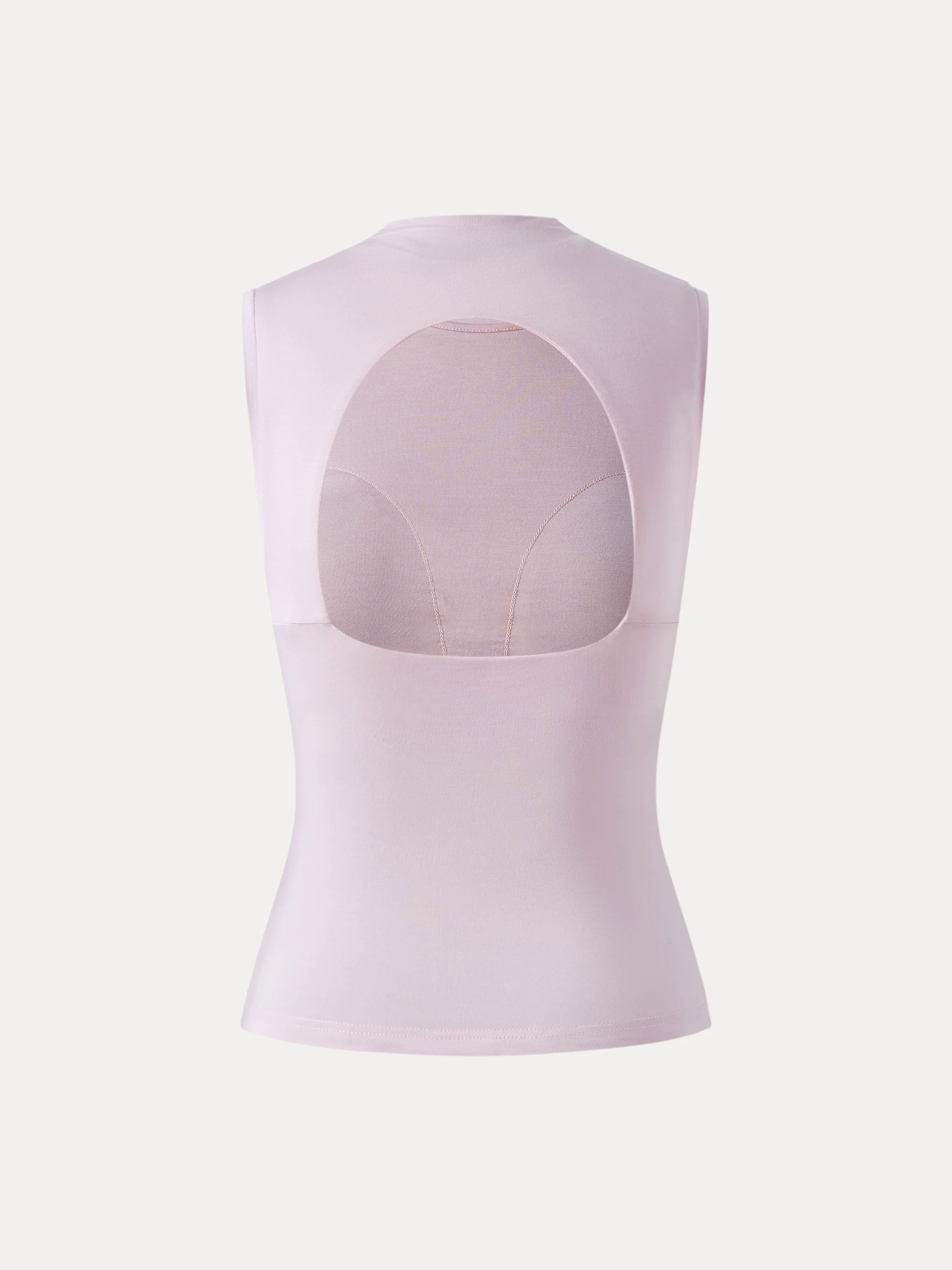 Mockneck Side Gathered Cut-out Brami Tank Mockneck Side Gathered Cut-out Brami Tank