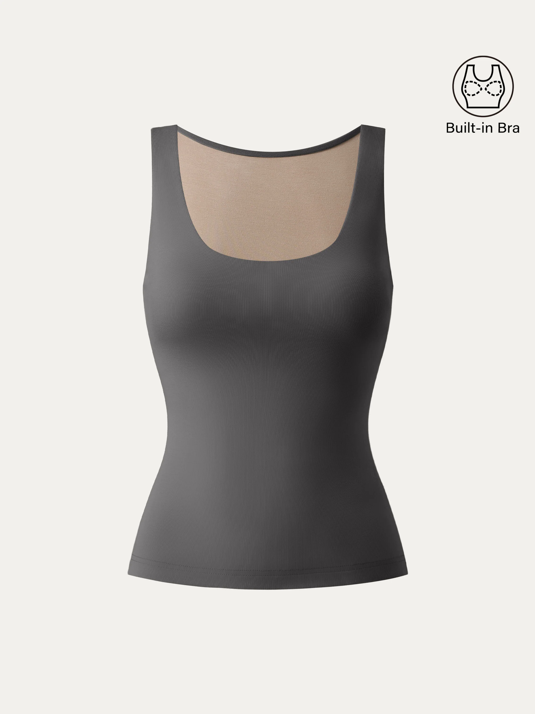 U-neck New Airy Brami Tank U-neck New Airy Brami Tank