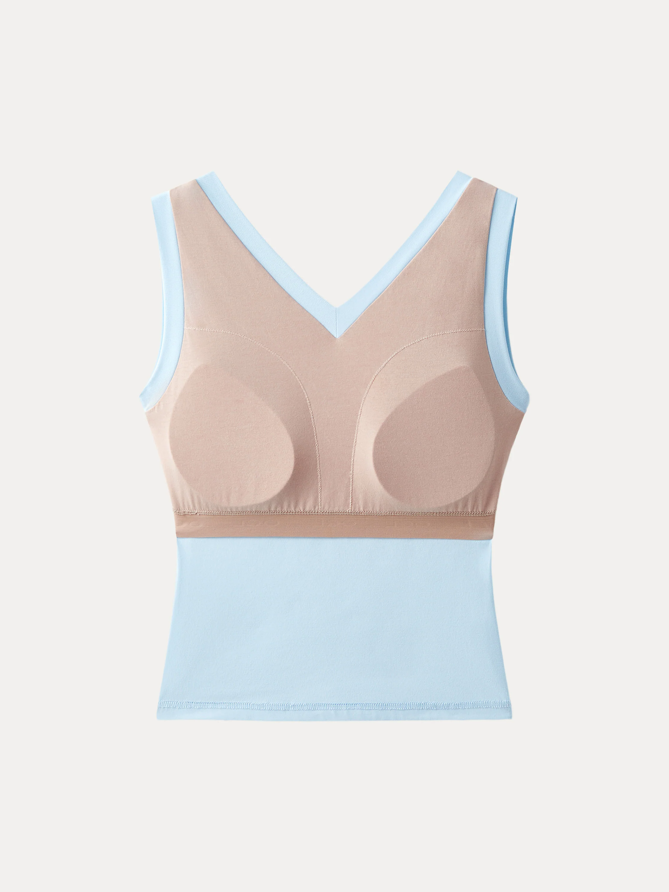 Double V-Neck Low Back Brami Tank Double V-Neck Low Back Brami Tank