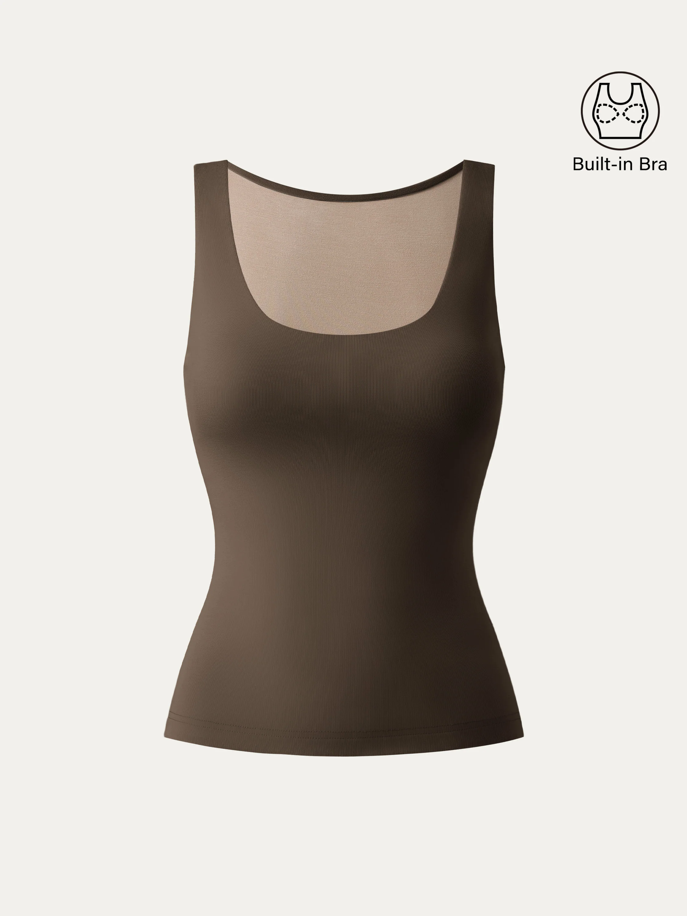 U-neck New Airy Brami Tank U-neck New Airy Brami Tank