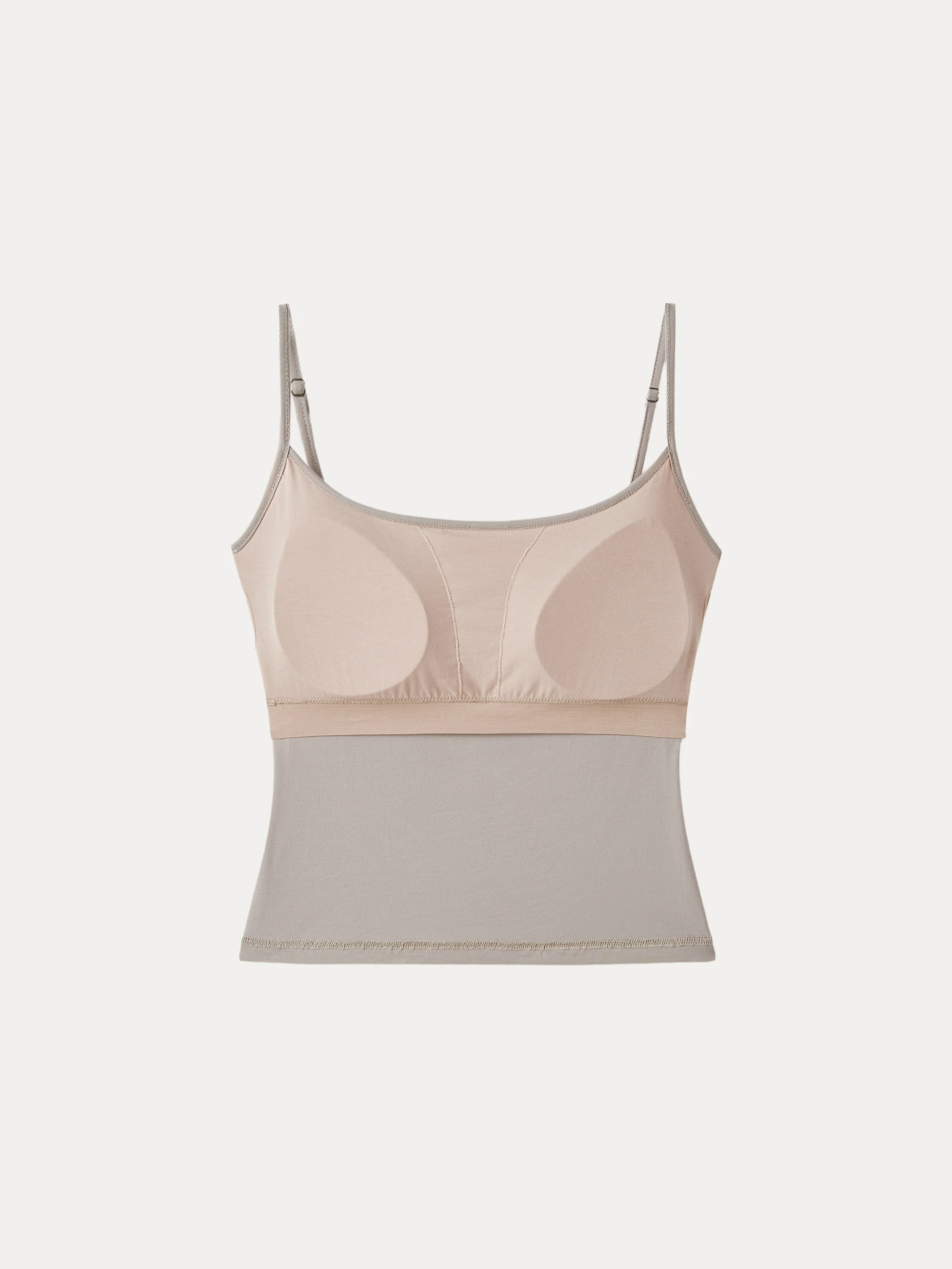 U-neck Adjustable Straps Spaghetti Brami Top U-neck Adjustable Straps Spaghetti Brami Top