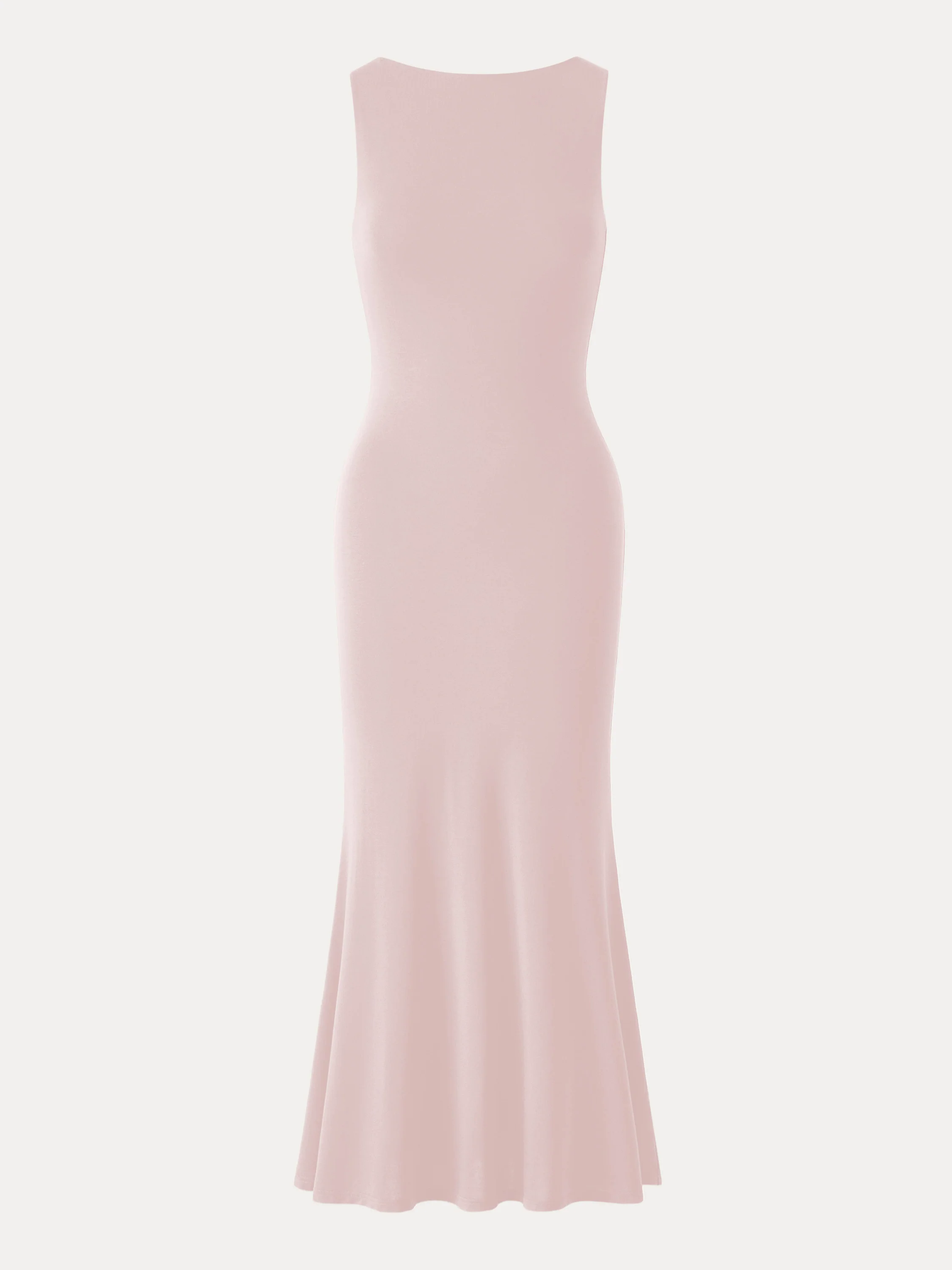 Effortless Boatneck Mermaid Maxi Dress Effortless Boatneck Mermaid Maxi Dress