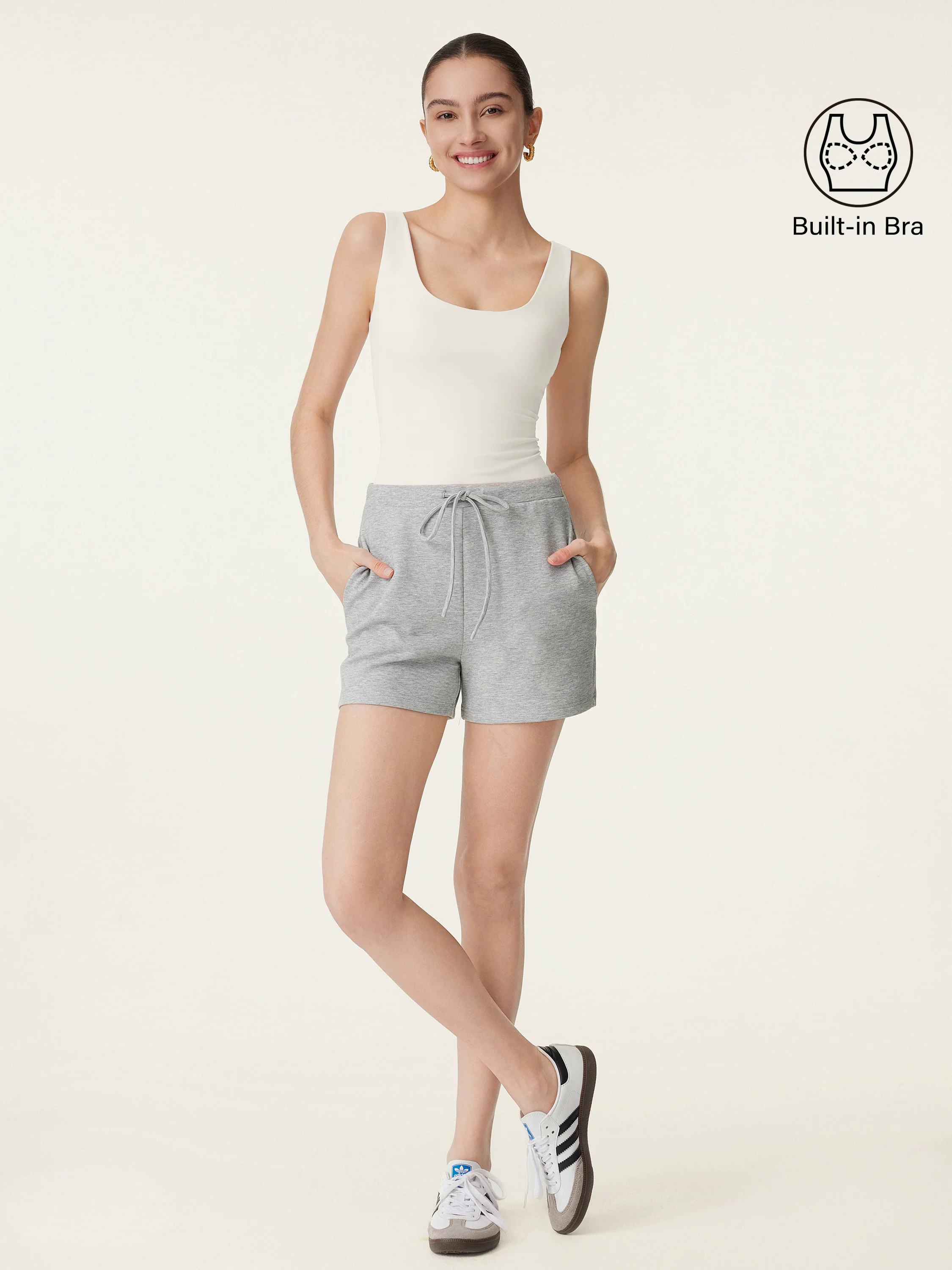 U-neck New Airy Brami Tank U-neck New Airy Brami Tank