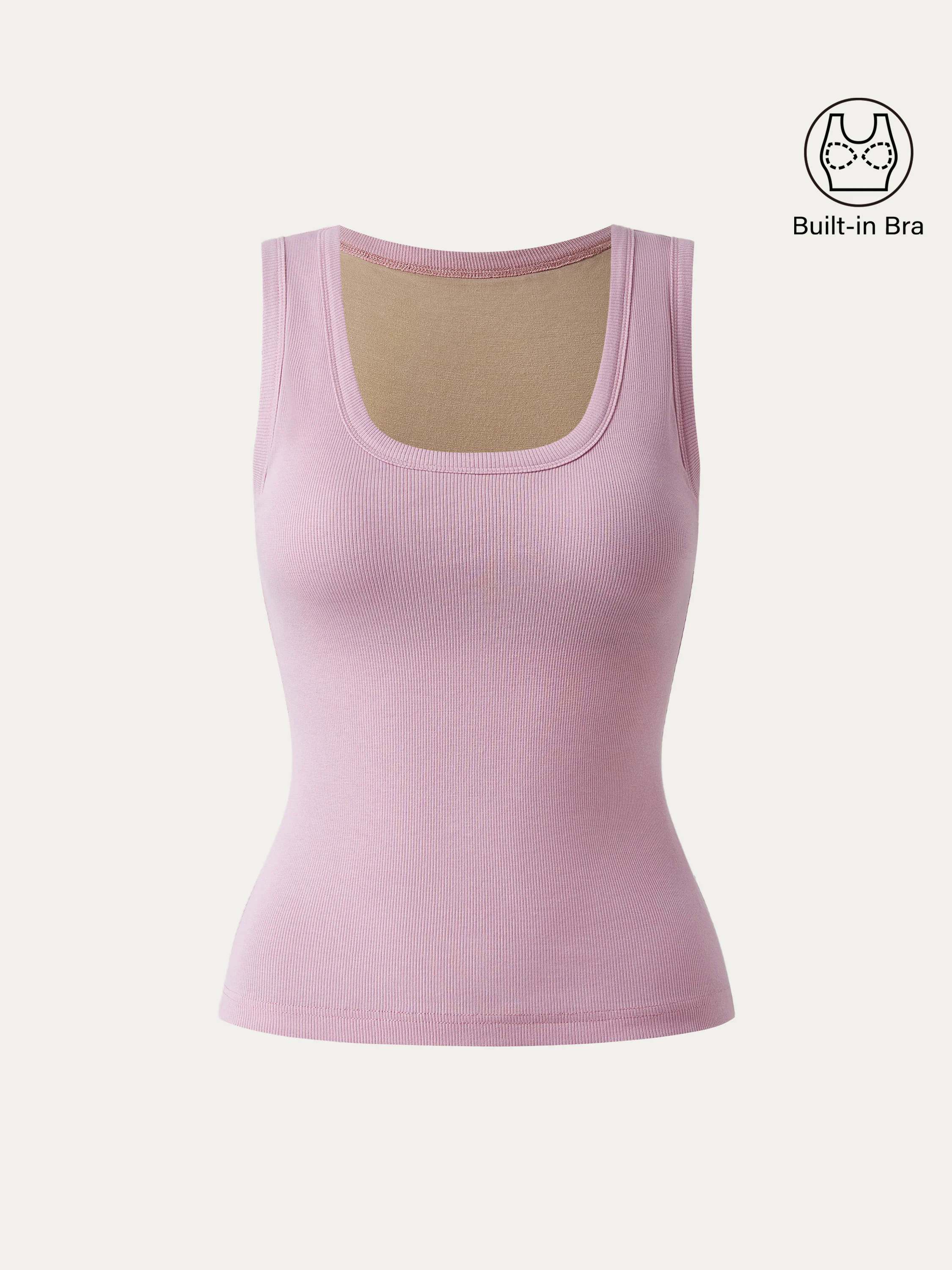 Scoop Neck Cotton New Airy Brami Tank Scoop Neck Cotton New Airy Brami Tank