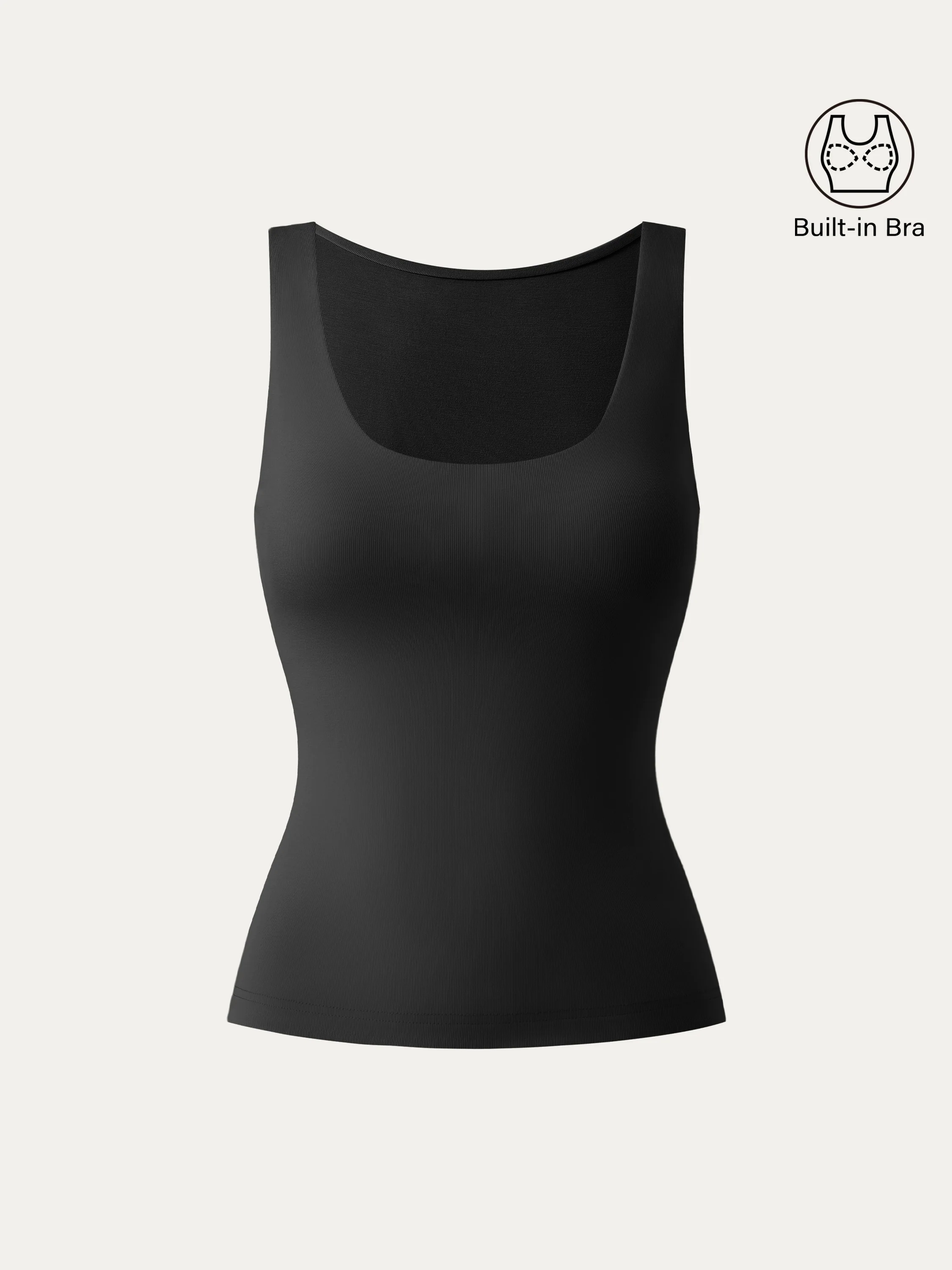 U-neck New Airy Brami Tank U-neck New Airy Brami Tank