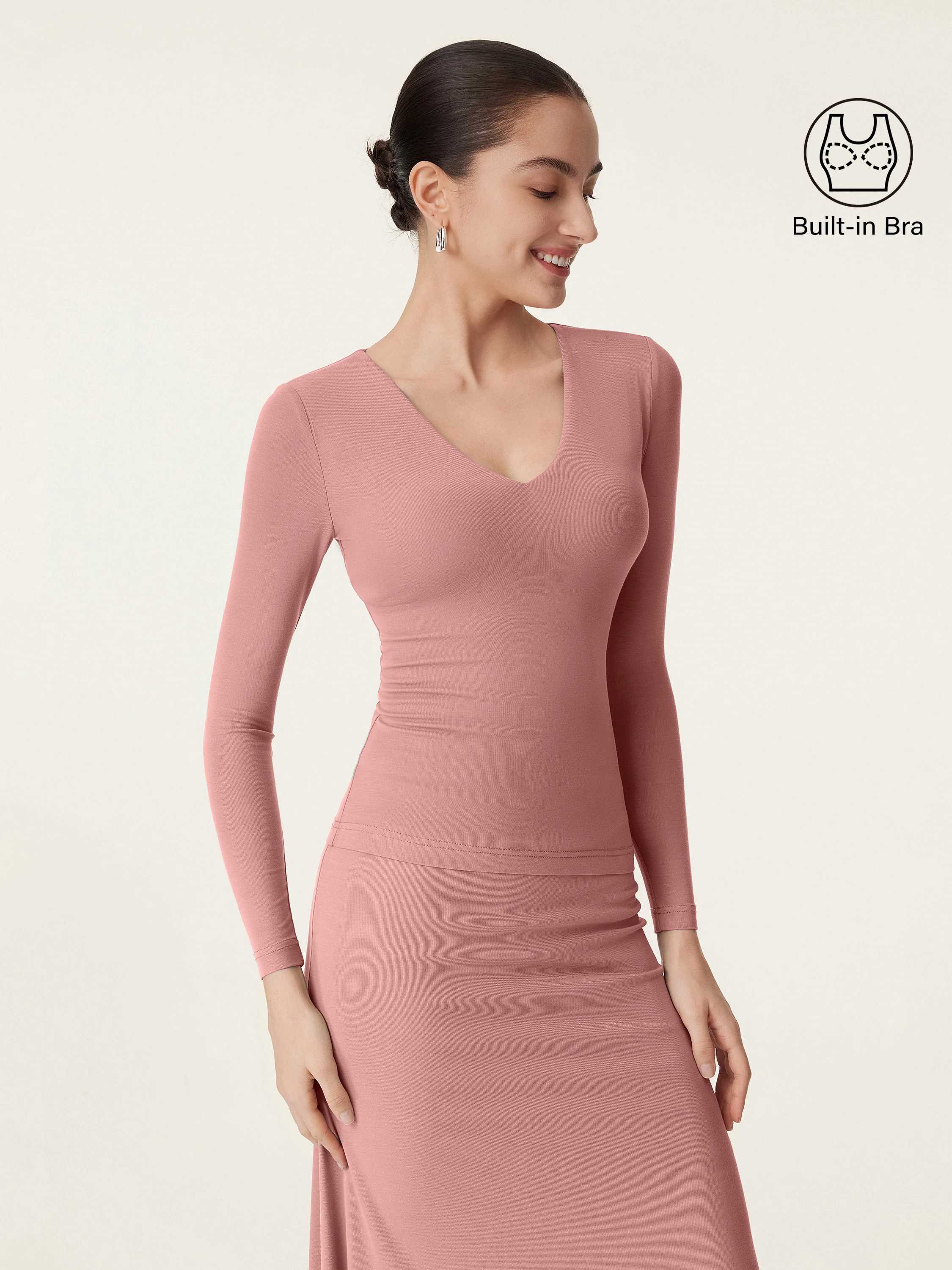 V-neck Long Sleeve New Airy Brami