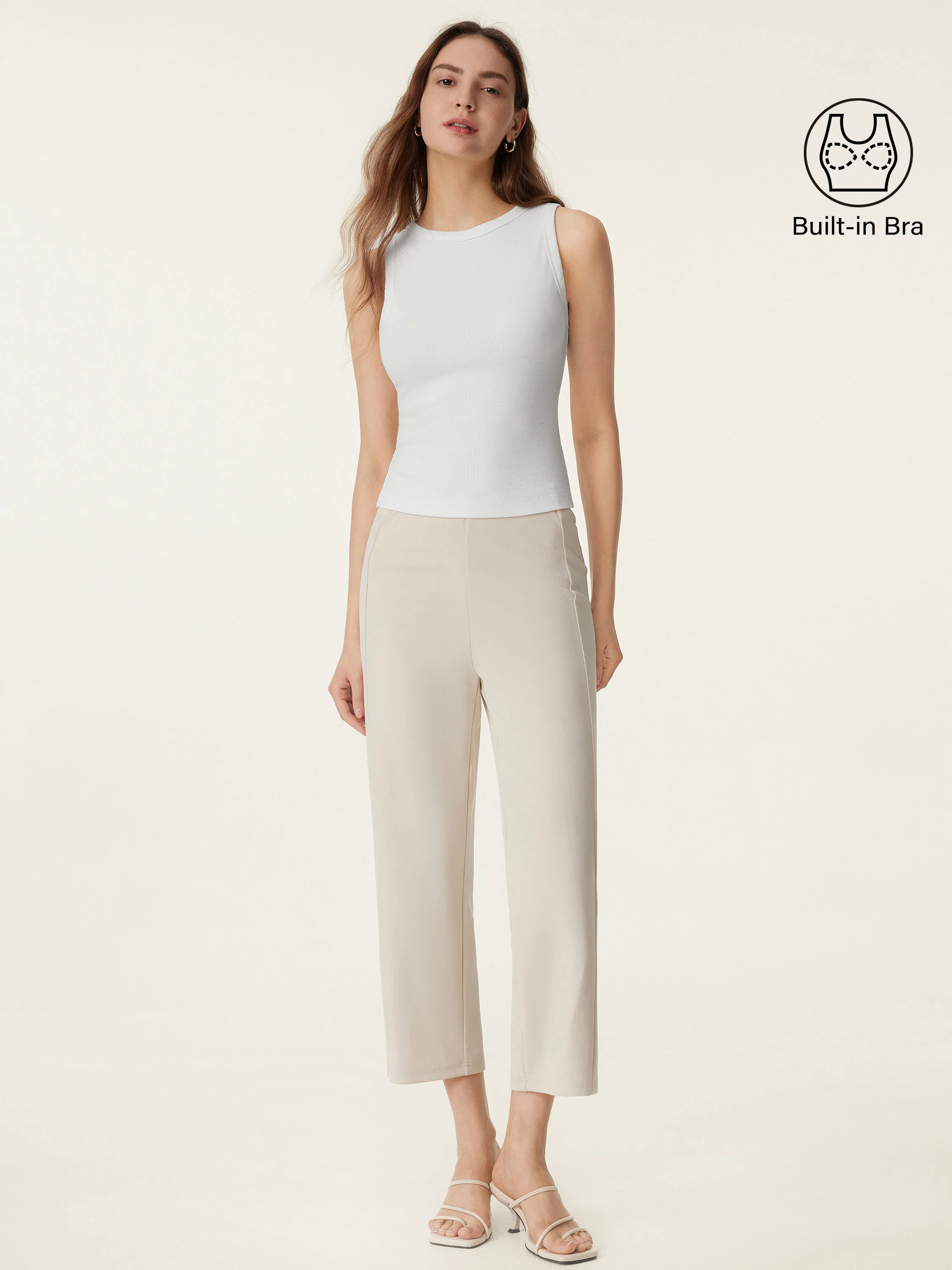Crewneck Cotton New Airy Brami Tank Crewneck Cotton New Airy Brami Tank