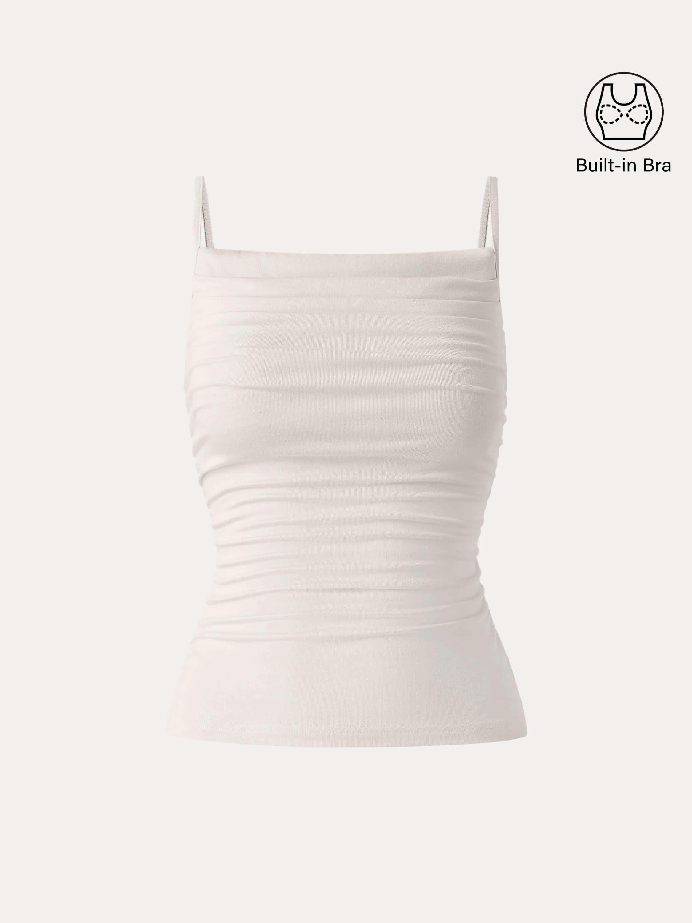 Adjustable Spaghetti Straps Side Ruched New Airy Brami Adjustable Spaghetti Straps Side Ruched New Airy Brami