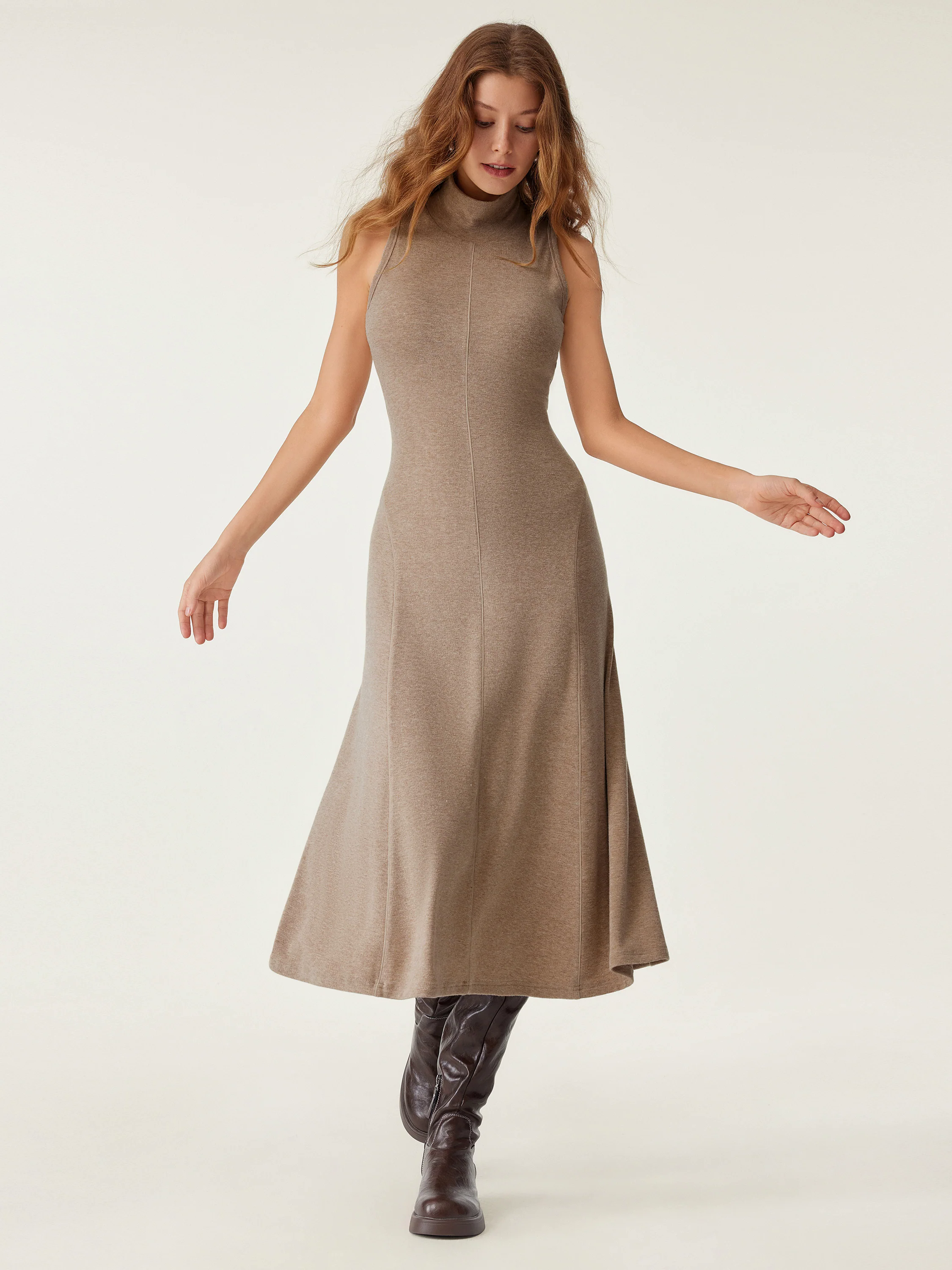Mockneck Midi Tank Brami Dress Mockneck Midi Tank Brami Dress