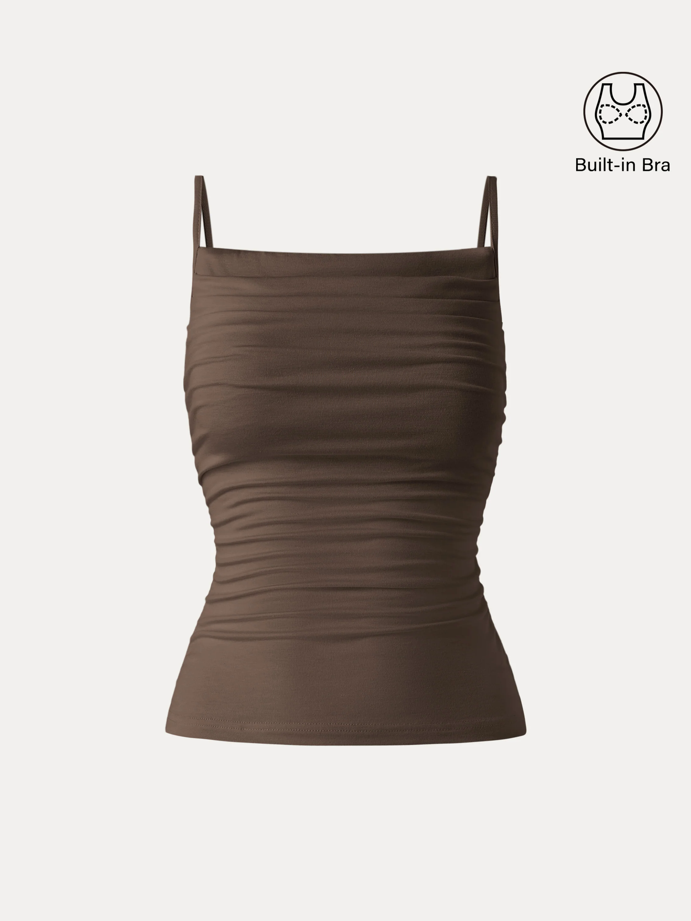 Adjustable Spaghetti Straps Side Ruched New Airy Brami Adjustable Spaghetti Straps Side Ruched New Airy Brami