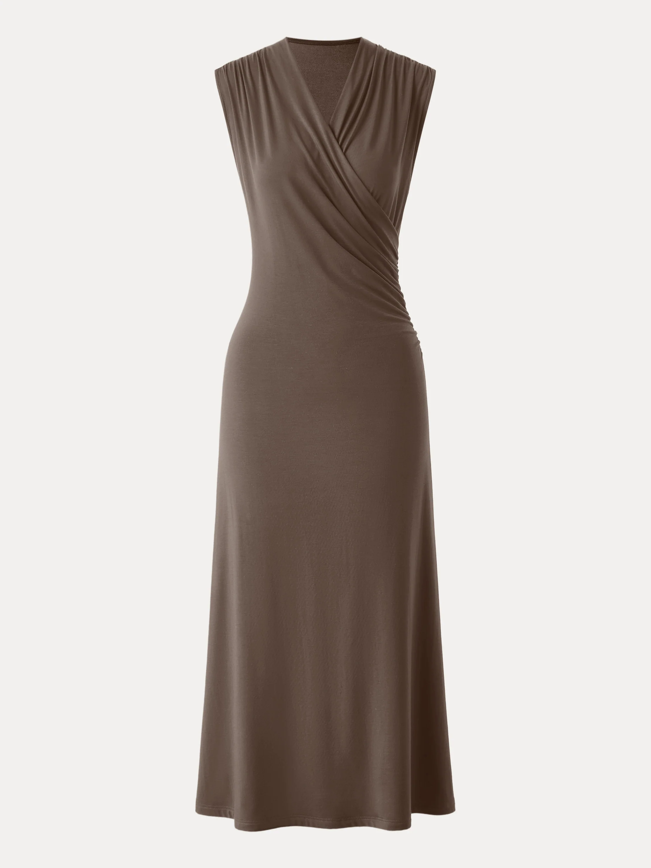 Ultrasoft Tencel Surplice Gathered Maxi Dress Ultrasoft Tencel Surplice Gathered Maxi Dress