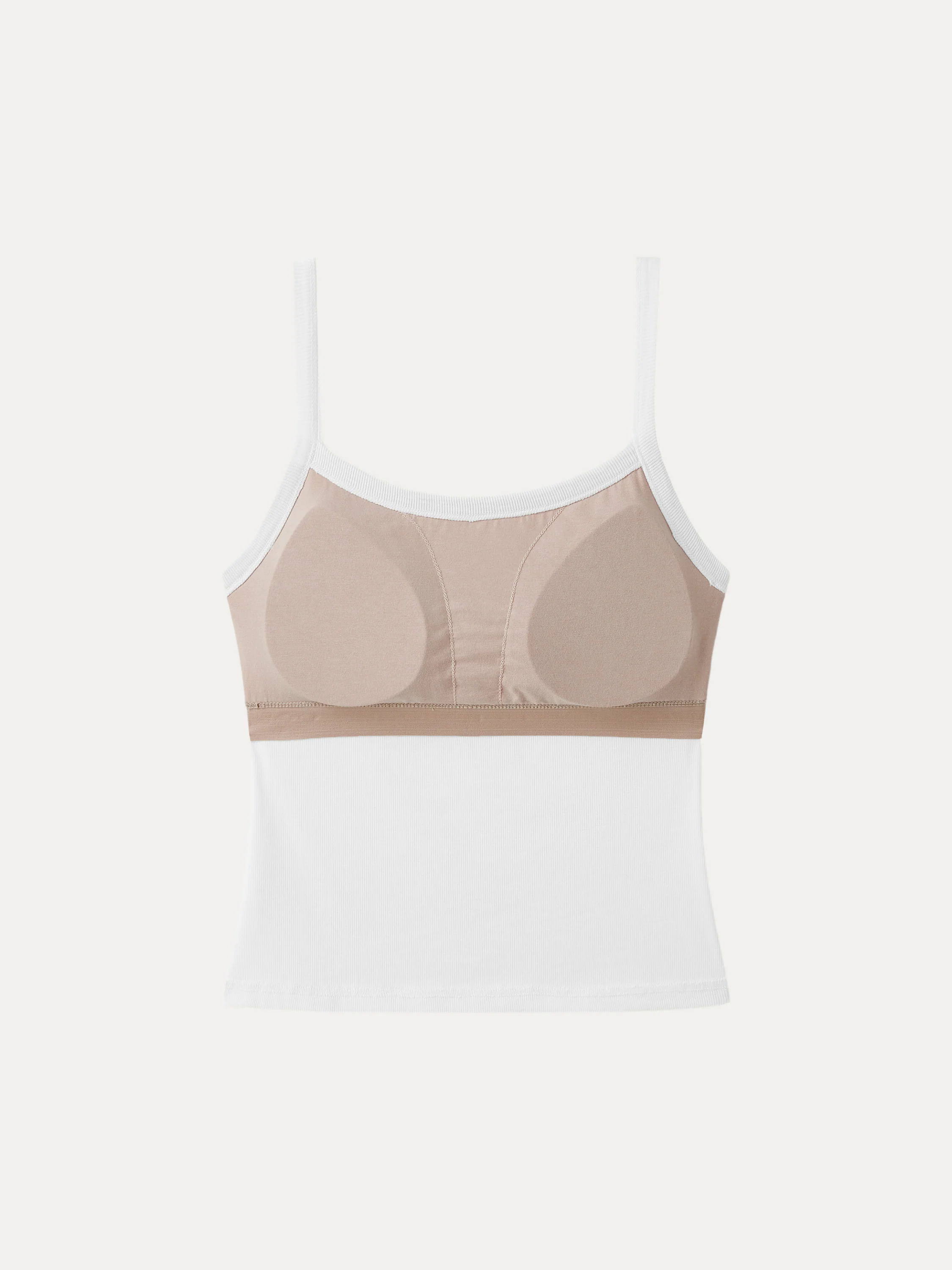 2Pcs Set Everyday Cotton Low Back New Airy Brami Tank 2Pcs Set Everyday Cotton Low Back New Airy Brami Tank