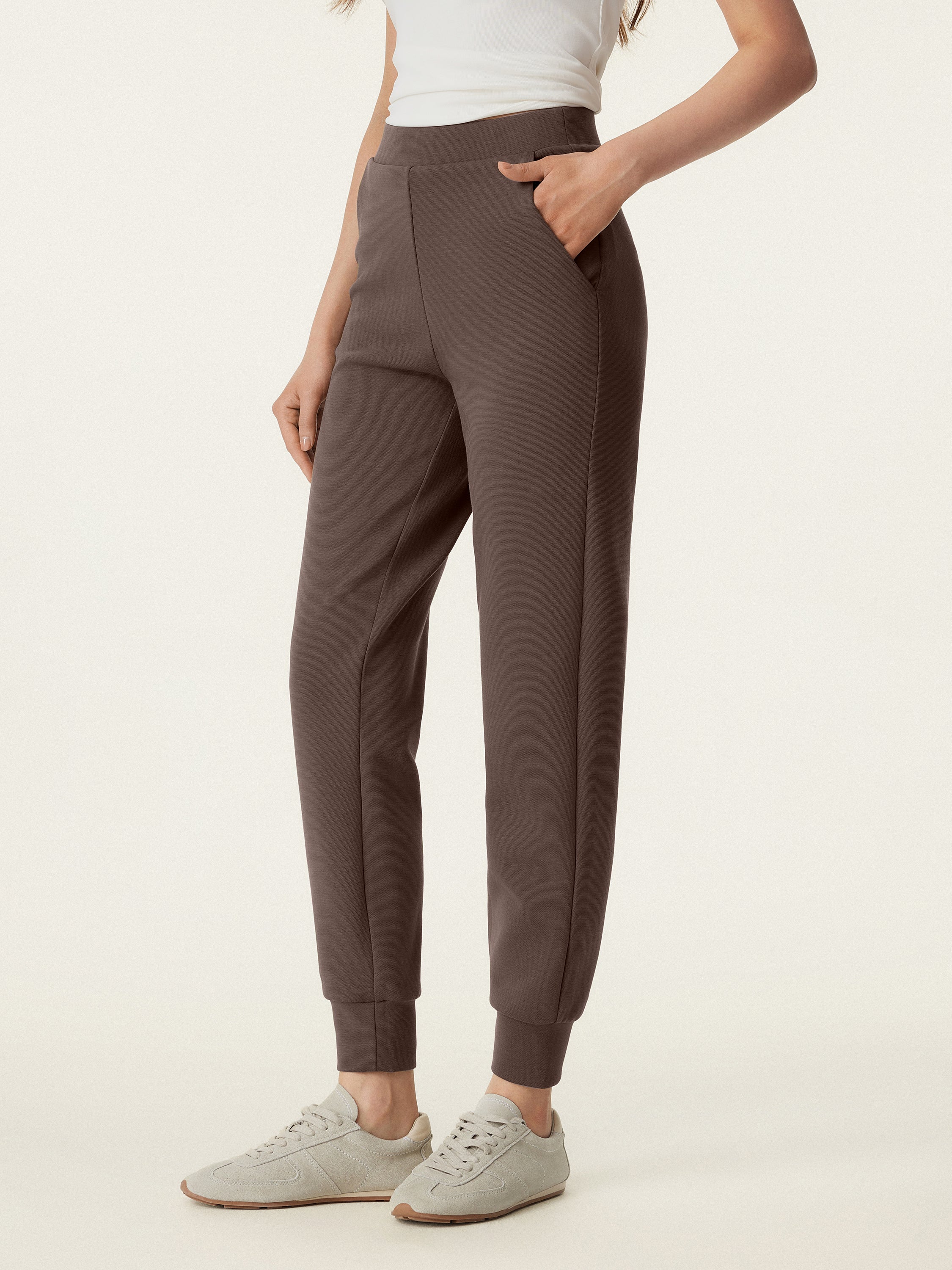 Mid Rise Pull-on Jogger with Pockets Mid Rise Pull-on Jogger with Pockets