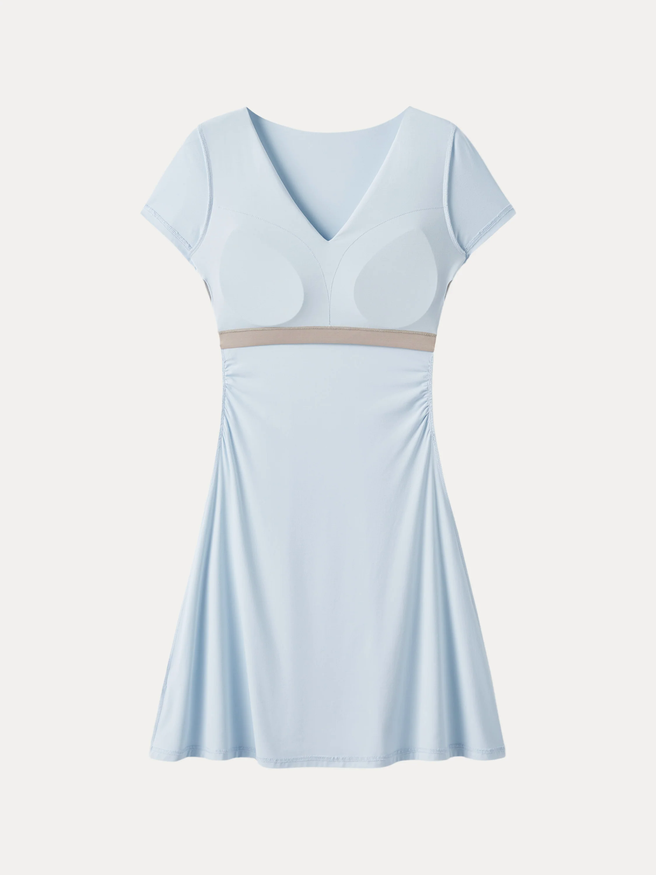 Ultrasoft Flap V-neck Short Sleeve Mini Brami Dress Ultrasoft Flap V-neck Short Sleeve Mini Brami Dress
