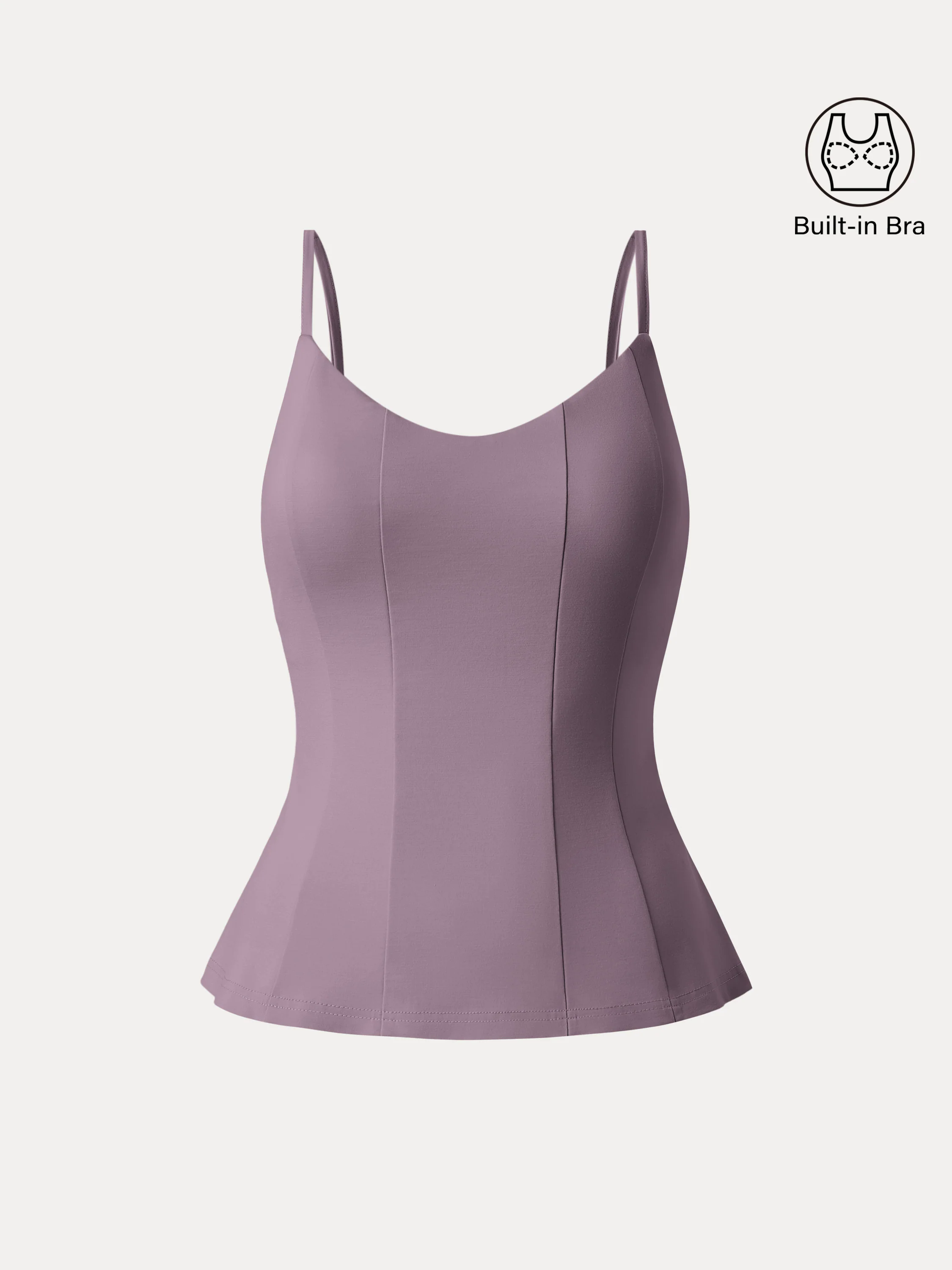 Cooling Scoop Neck Spaghetti Brami