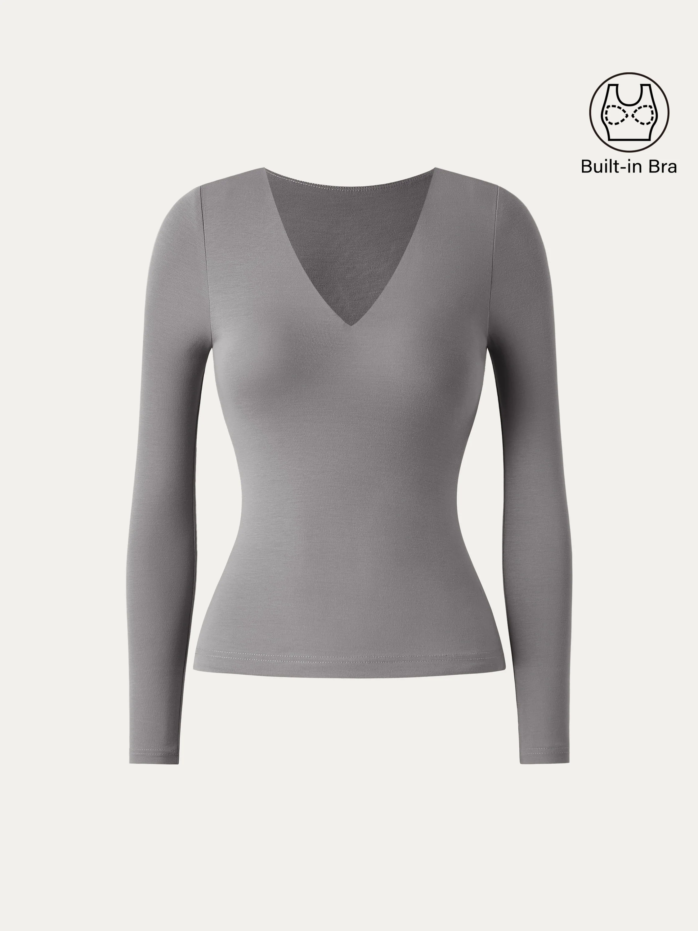 V-neck Long Sleeve New Airy Brami V-neck Long Sleeve New Airy Brami