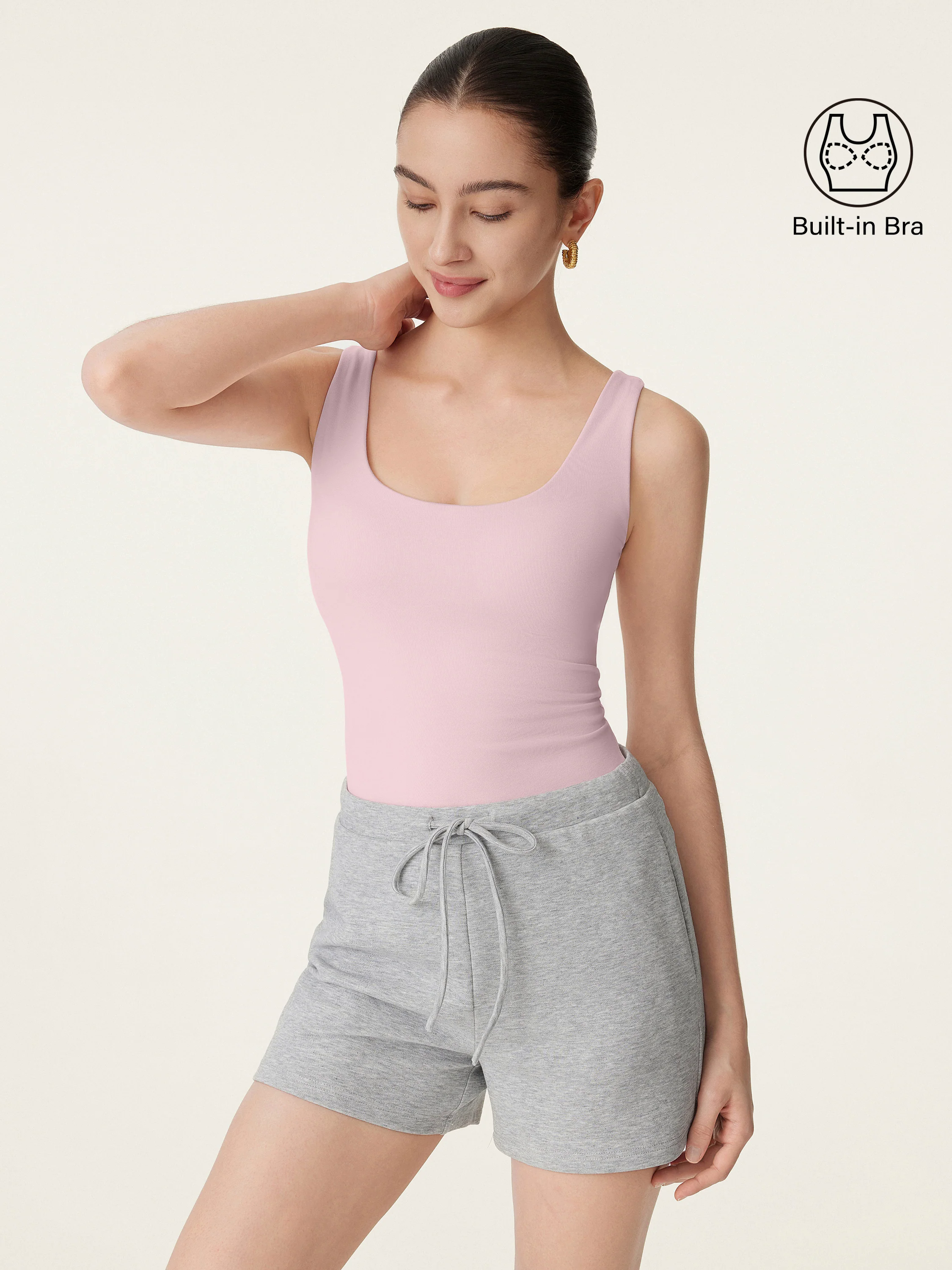 U-neck New Airy Brami Tank U-neck New Airy Brami Tank