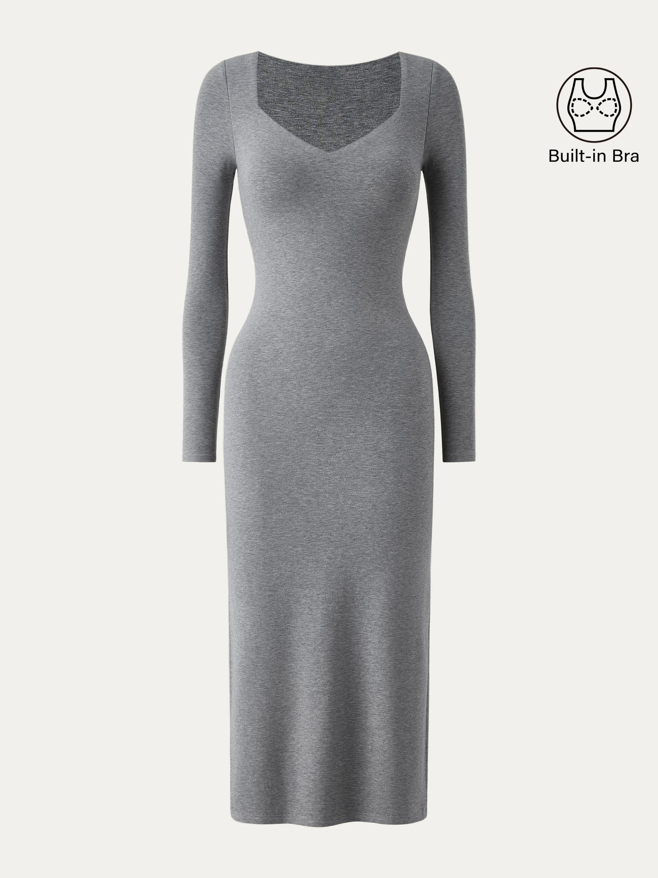 Sweetheart Neckline Midi Brami Dress Sweetheart Neckline Midi Brami Dress