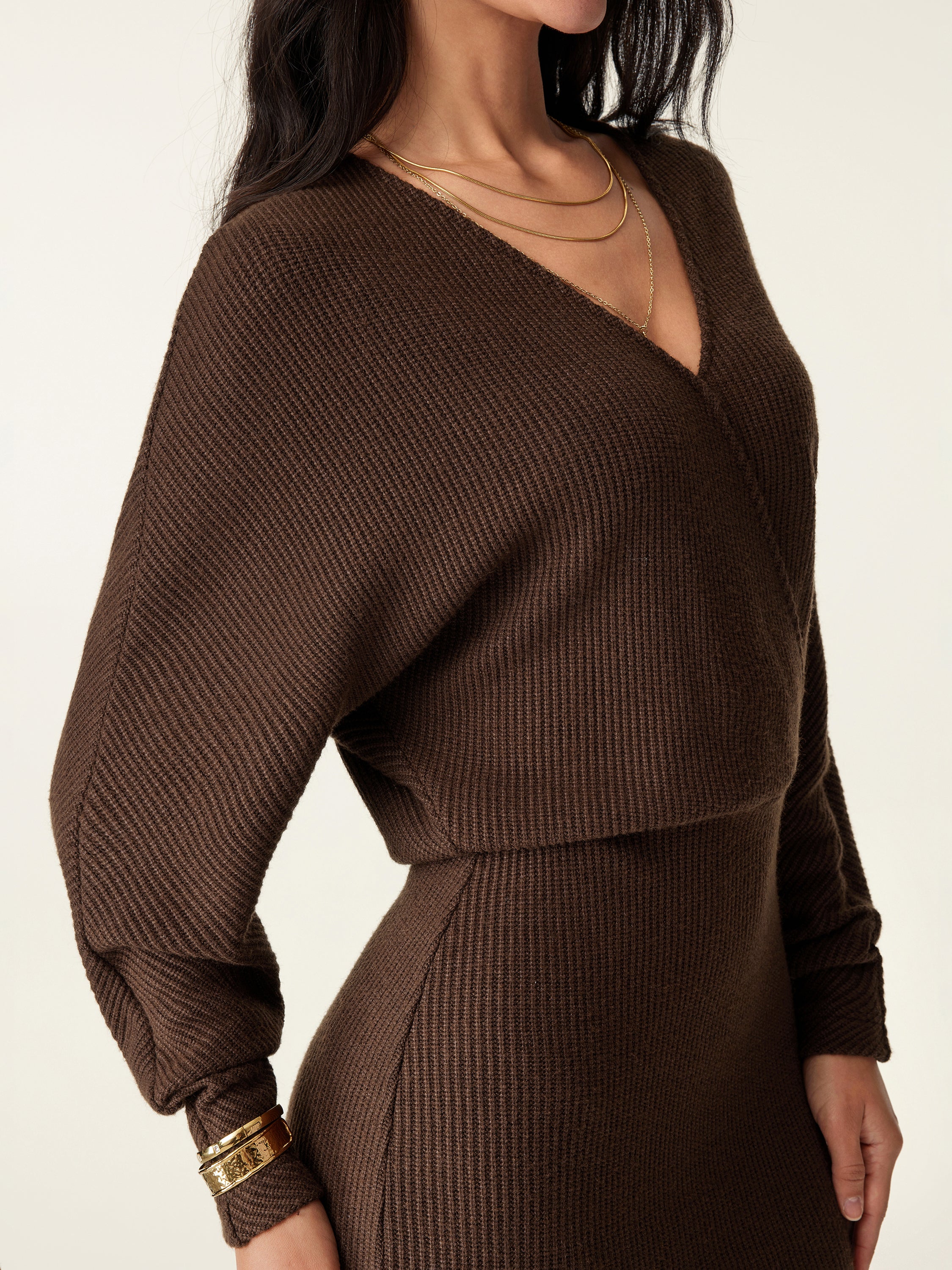 Surplice Batwing Dress Surplice Batwing Dress