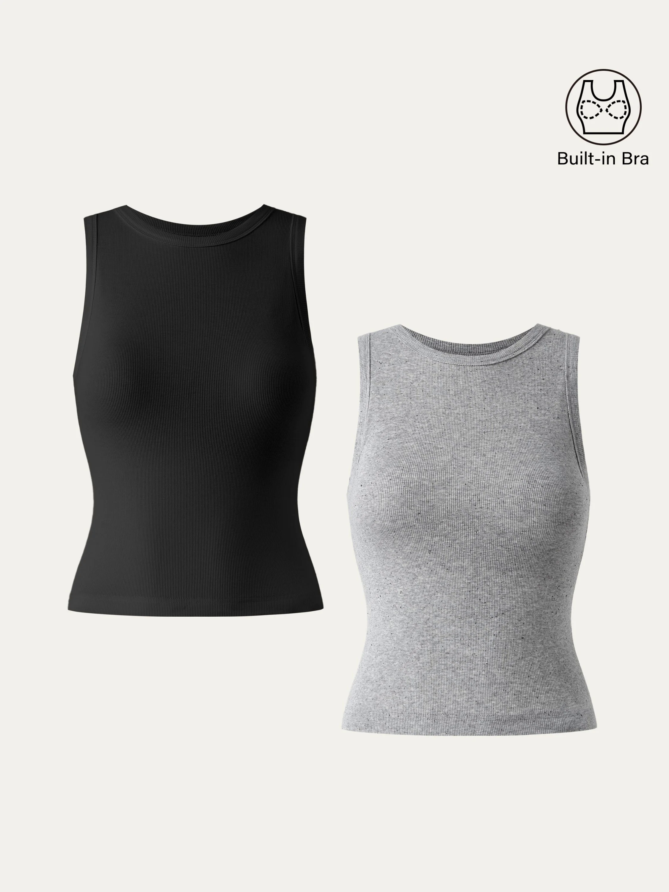 Crewneck Cotton New Airy Brami Tank Crewneck Cotton New Airy Brami Tank
