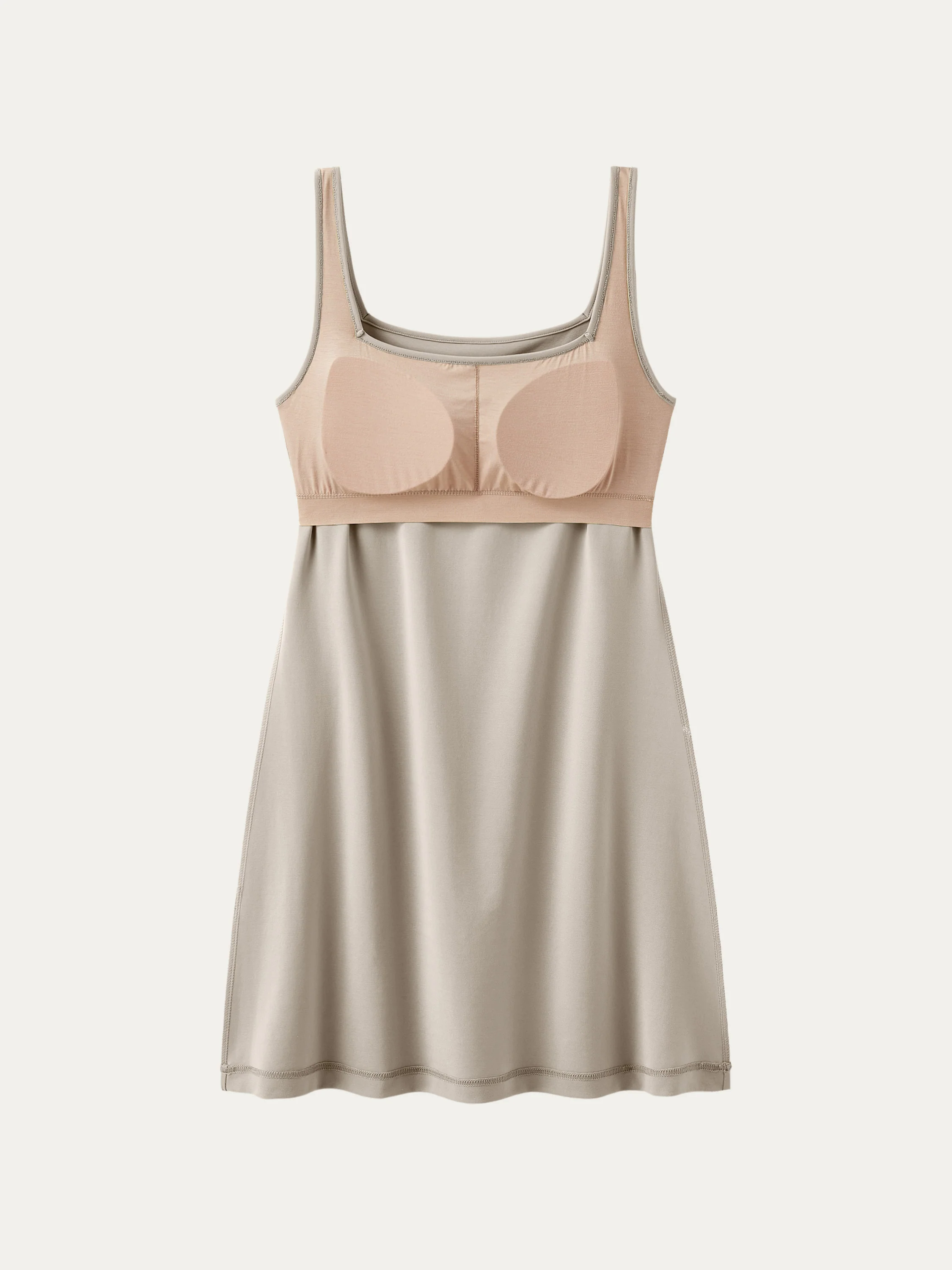 Everyday Square Neck New Airy Brami Dress Everyday Square Neck New Airy Brami Dress